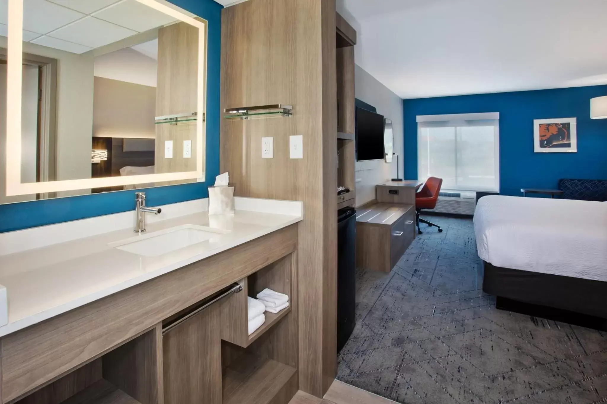 Photo of the whole room, Bathroom in Holiday Inn Express - Kitty Hawk - Outer Banks, an IHG Hotel