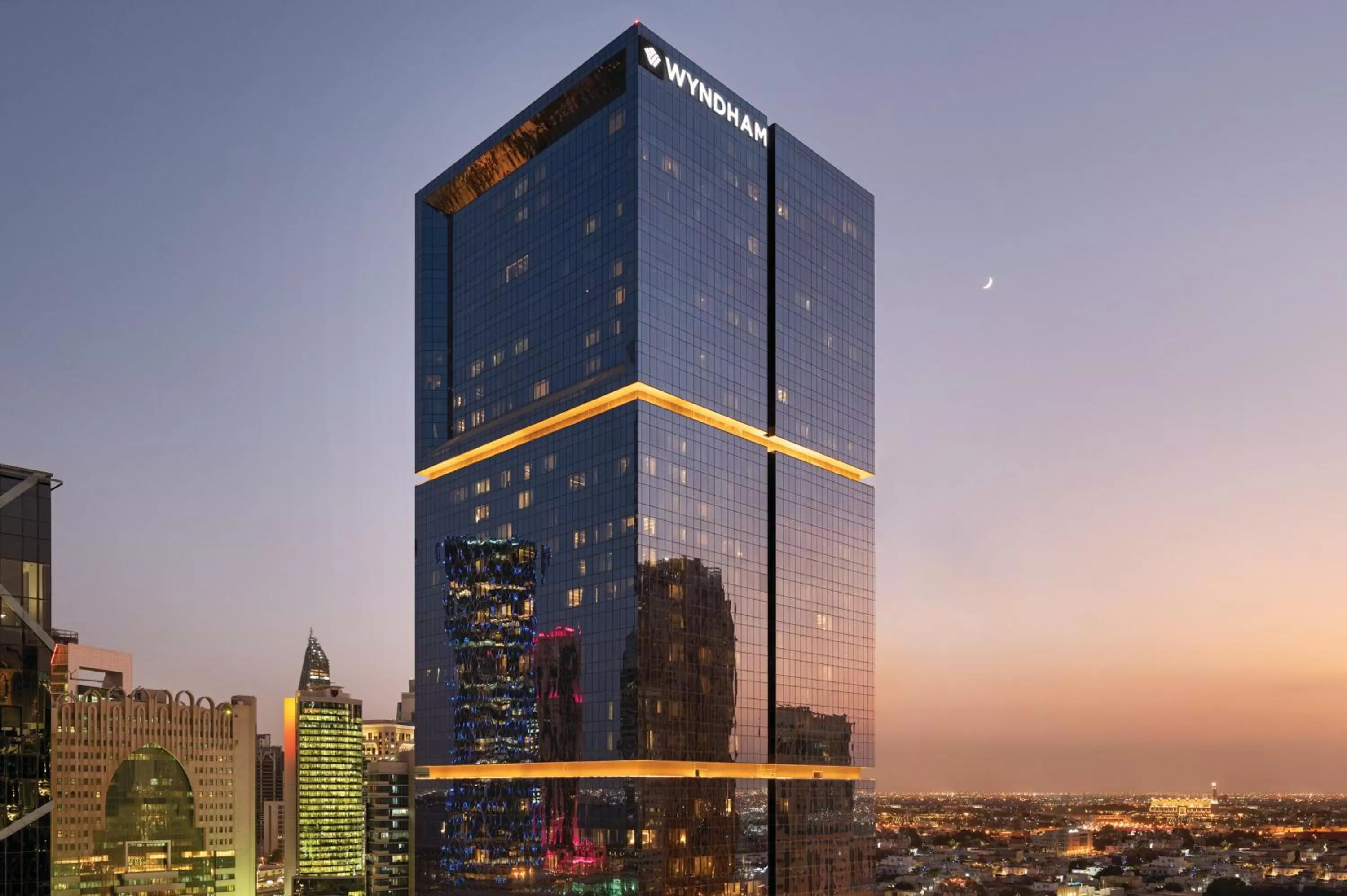 Property building in Wyndham Doha West Bay