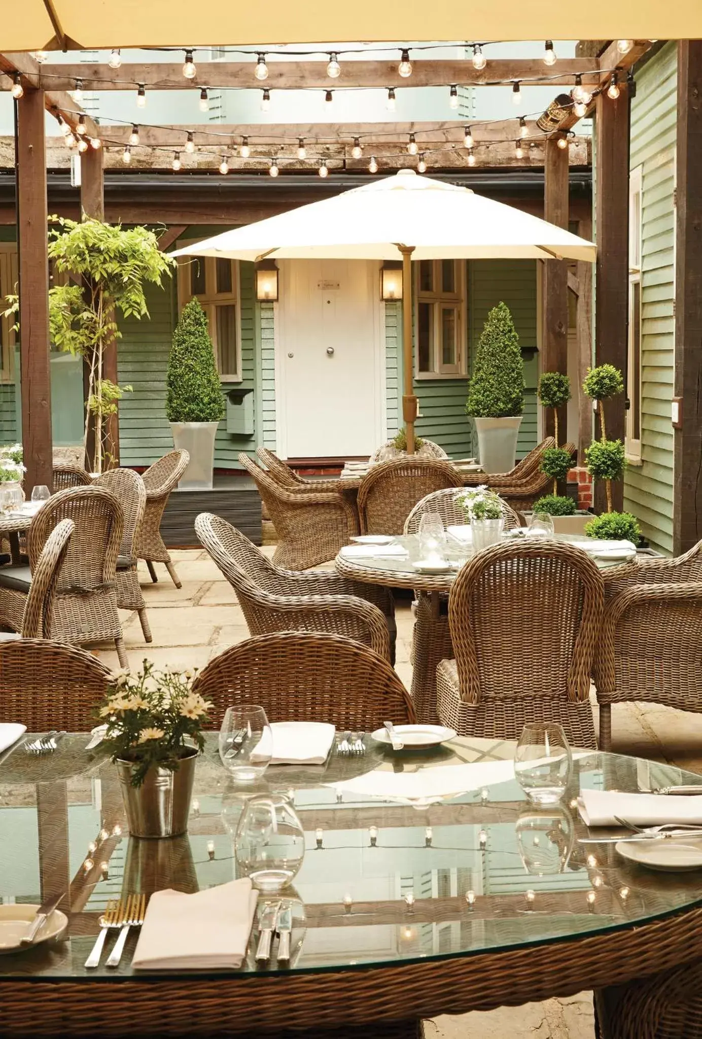 Balcony/Terrace, Restaurant/Places to Eat in Hotel Du Vin & Bistro Brighton