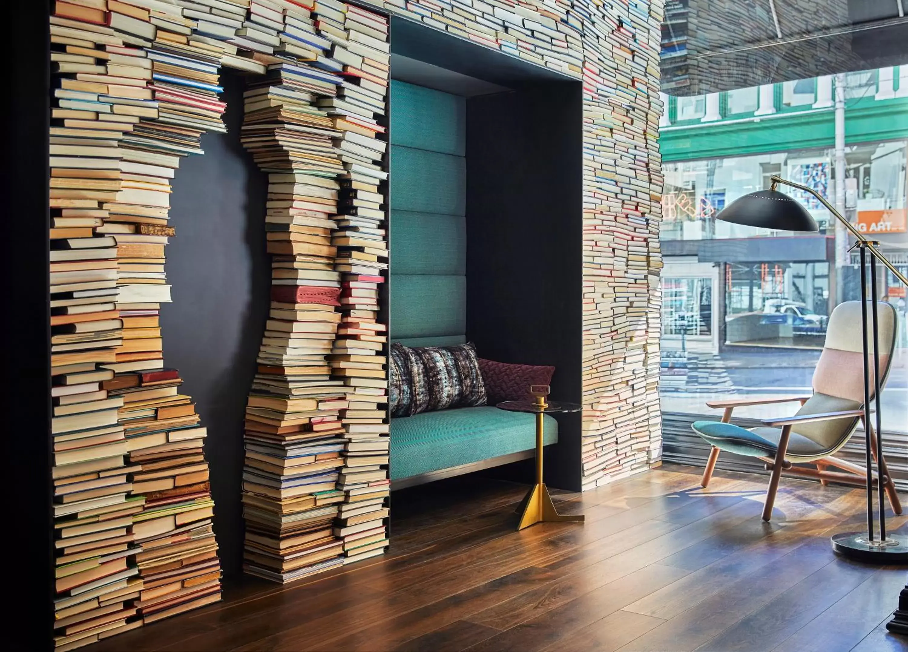 Lobby or reception in Hotel Emblem San Francisco Lobby or reception in Hotel Emblem San Francisco