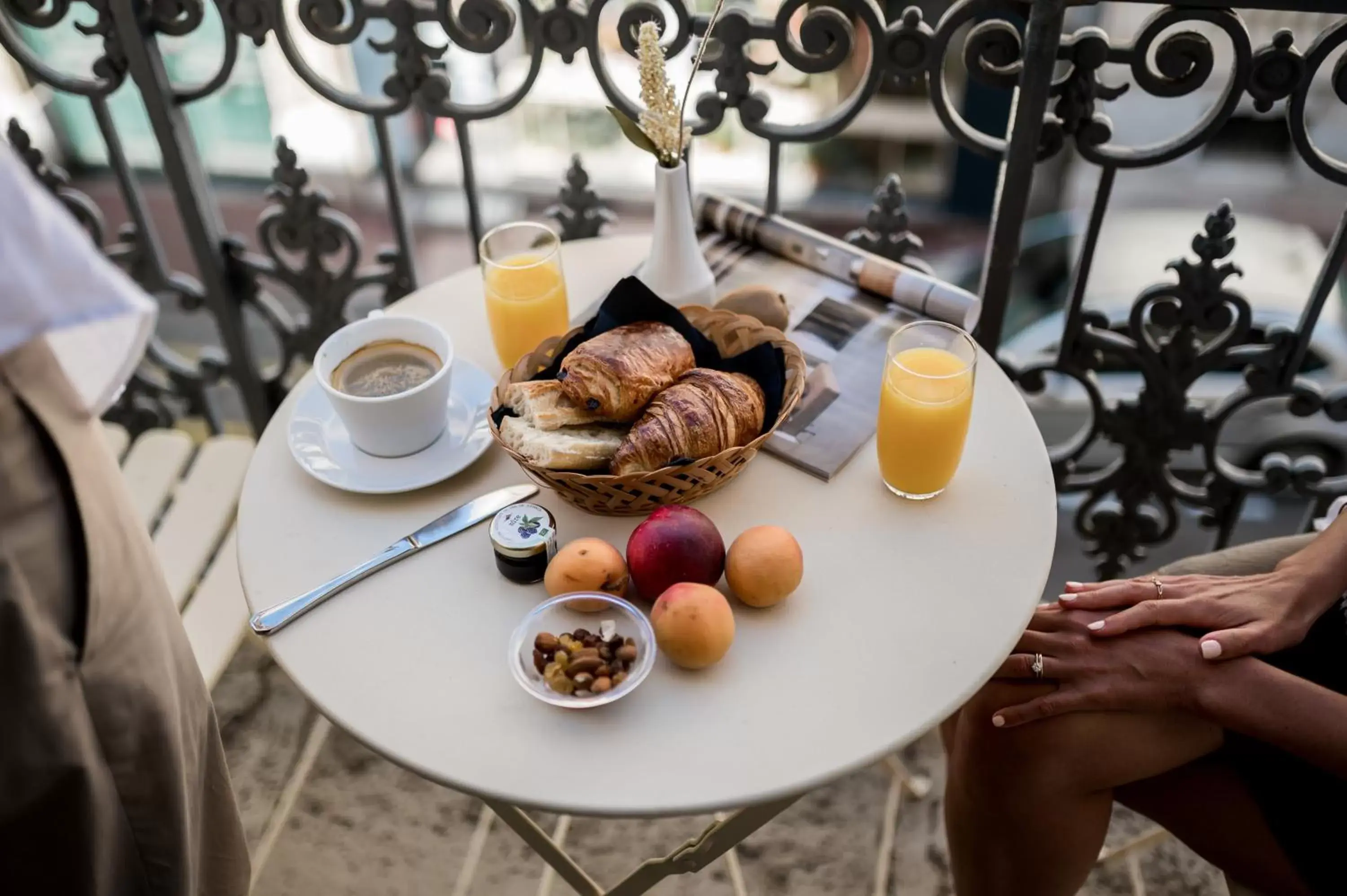 Food in Hôtel La Résidence