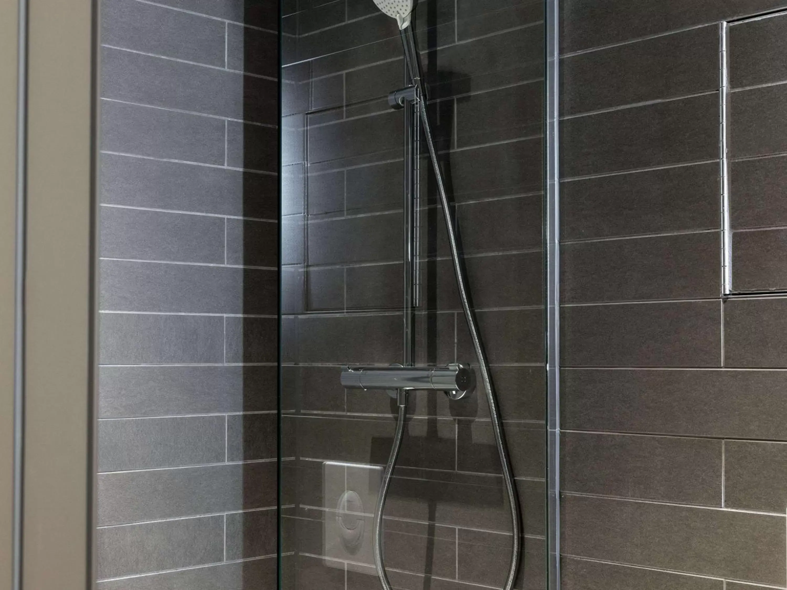 Shower, Bathroom in ibis Manchester Centre Princess Street