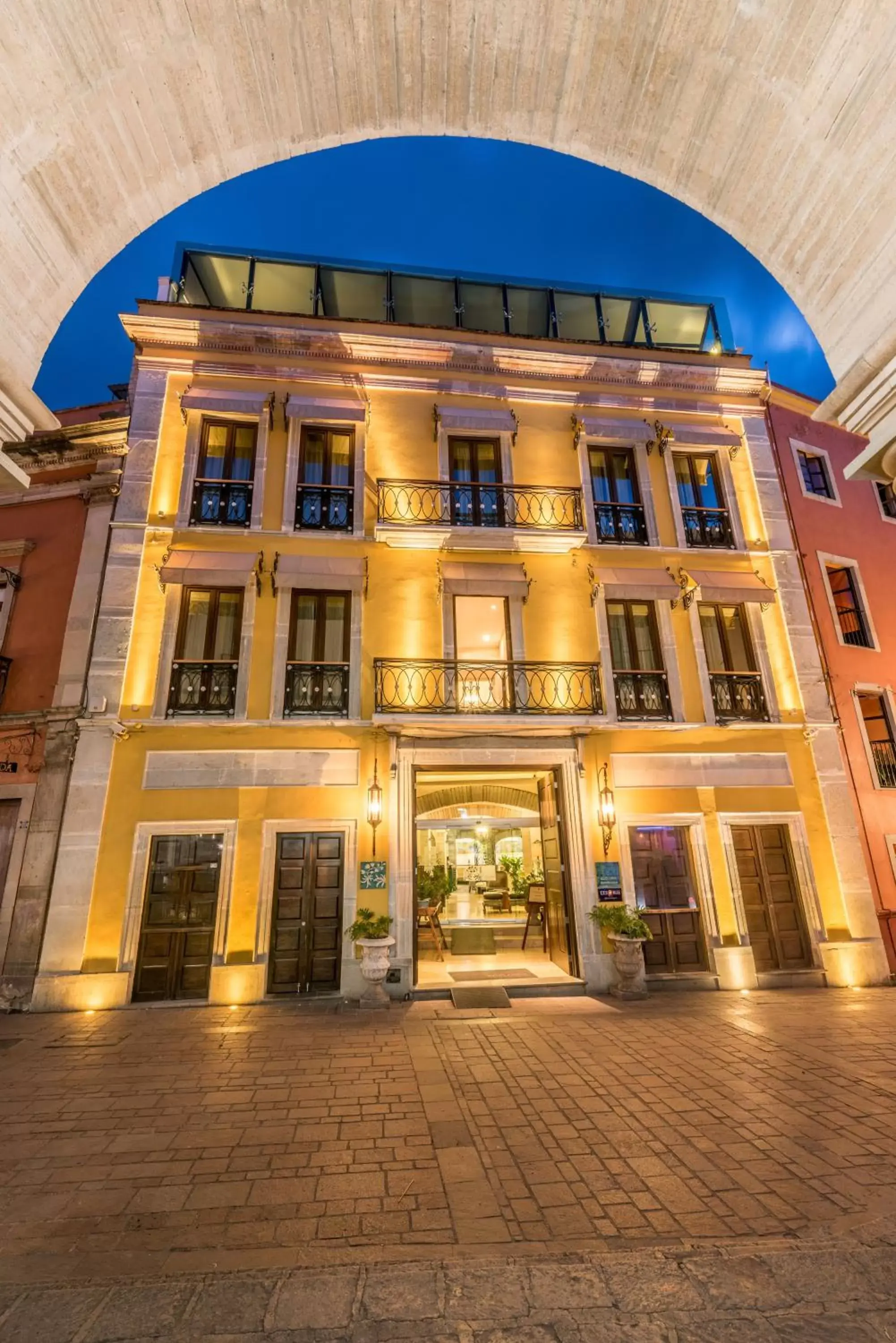 Facade/entrance in Edelmira Hotel Boutique