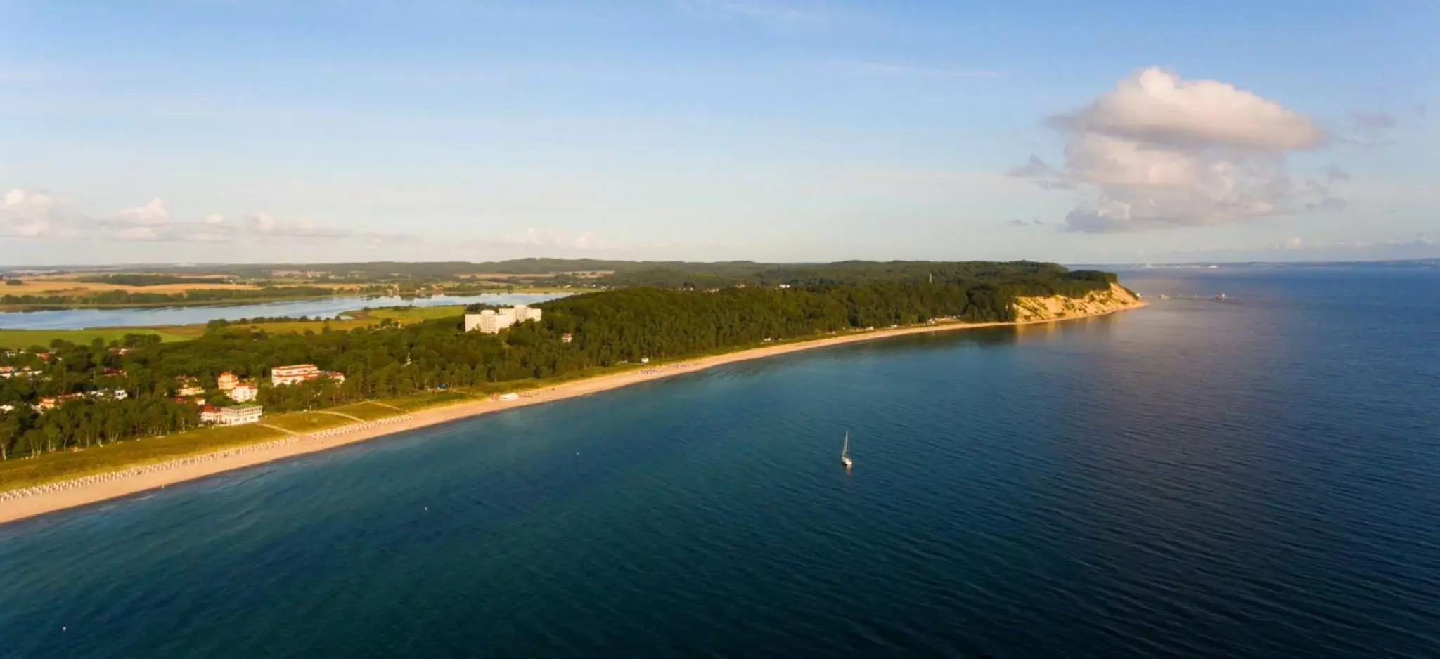 Location, Bird's-eye View in Cliff Hotel Rügen