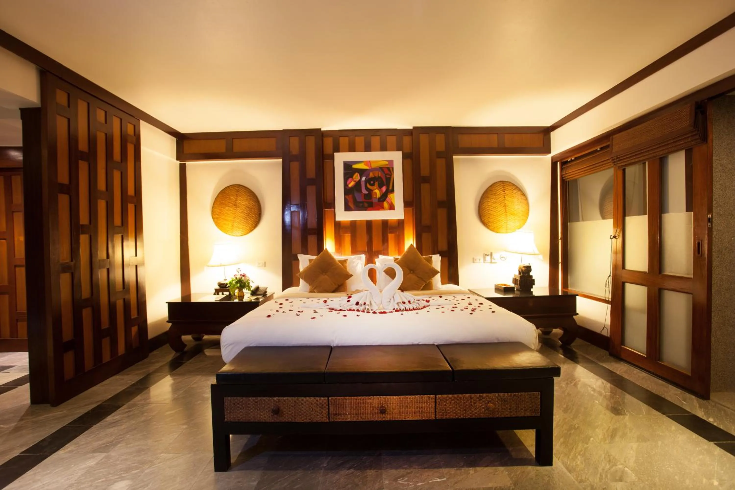 Bed in Baan Yin Dee Boutique Resort Phuket - SHA Plus