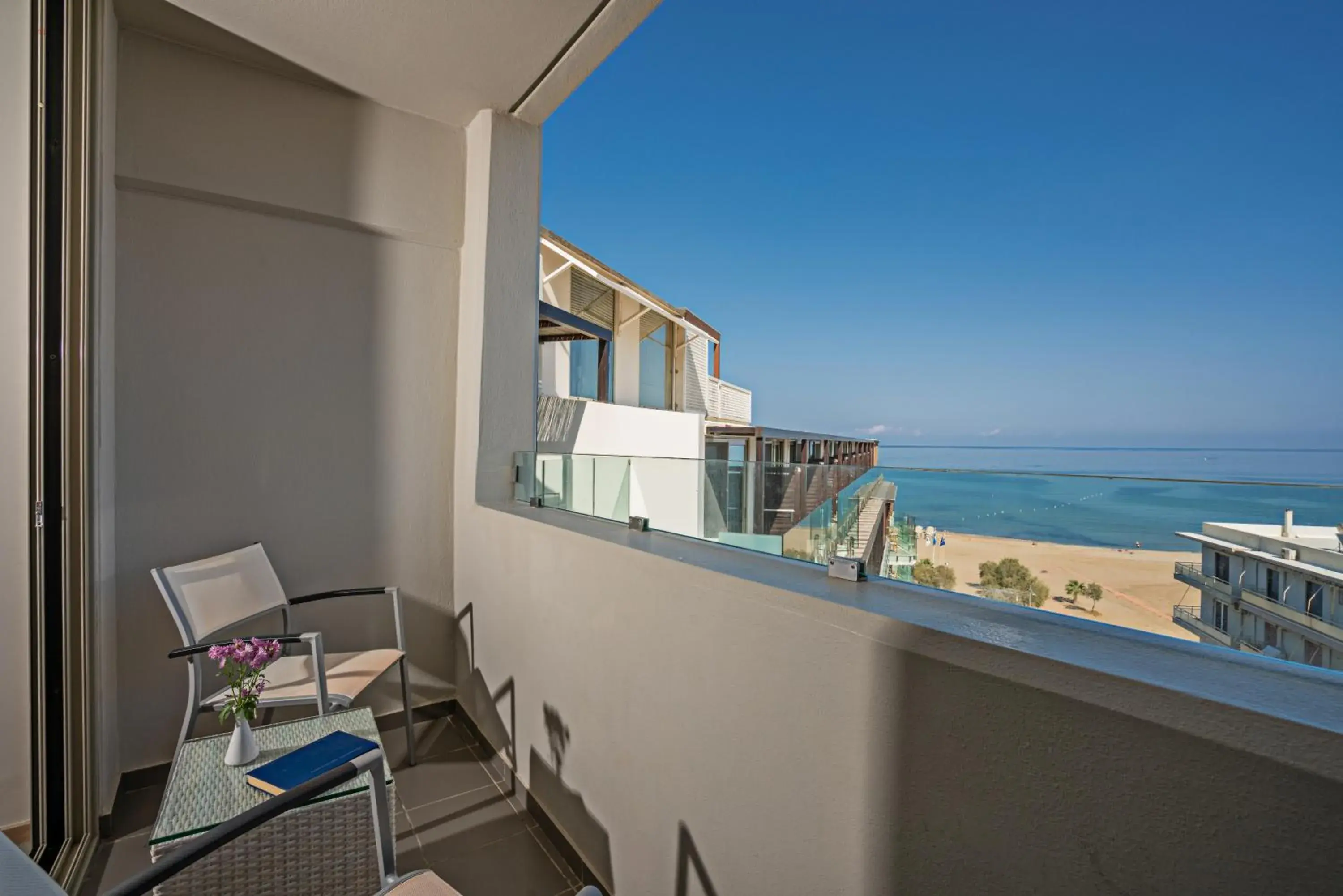 Balcony/Terrace in Kriti Beach Hotel