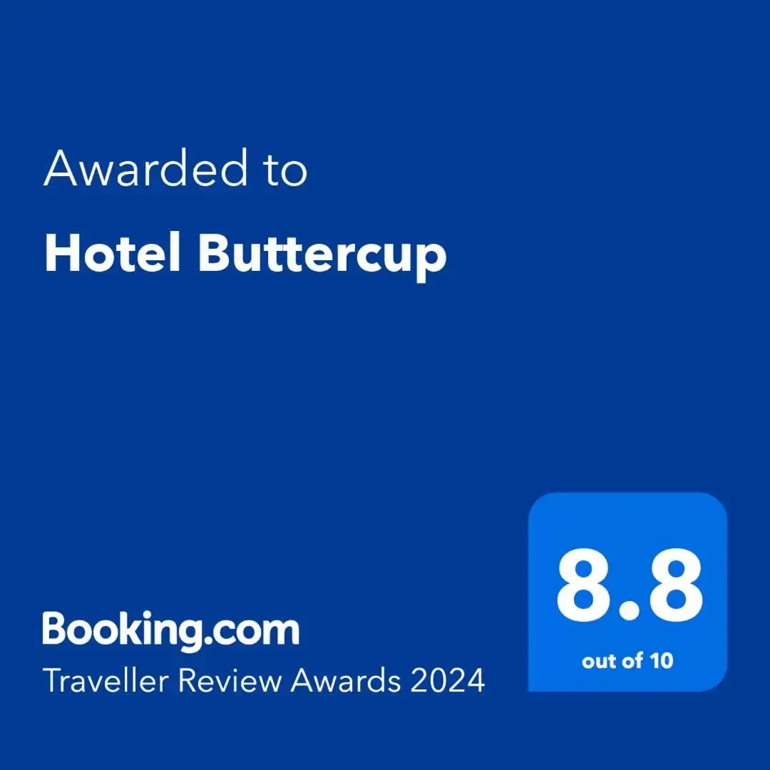 Logo/Certificate/Sign/Award in Hotel Buttercup