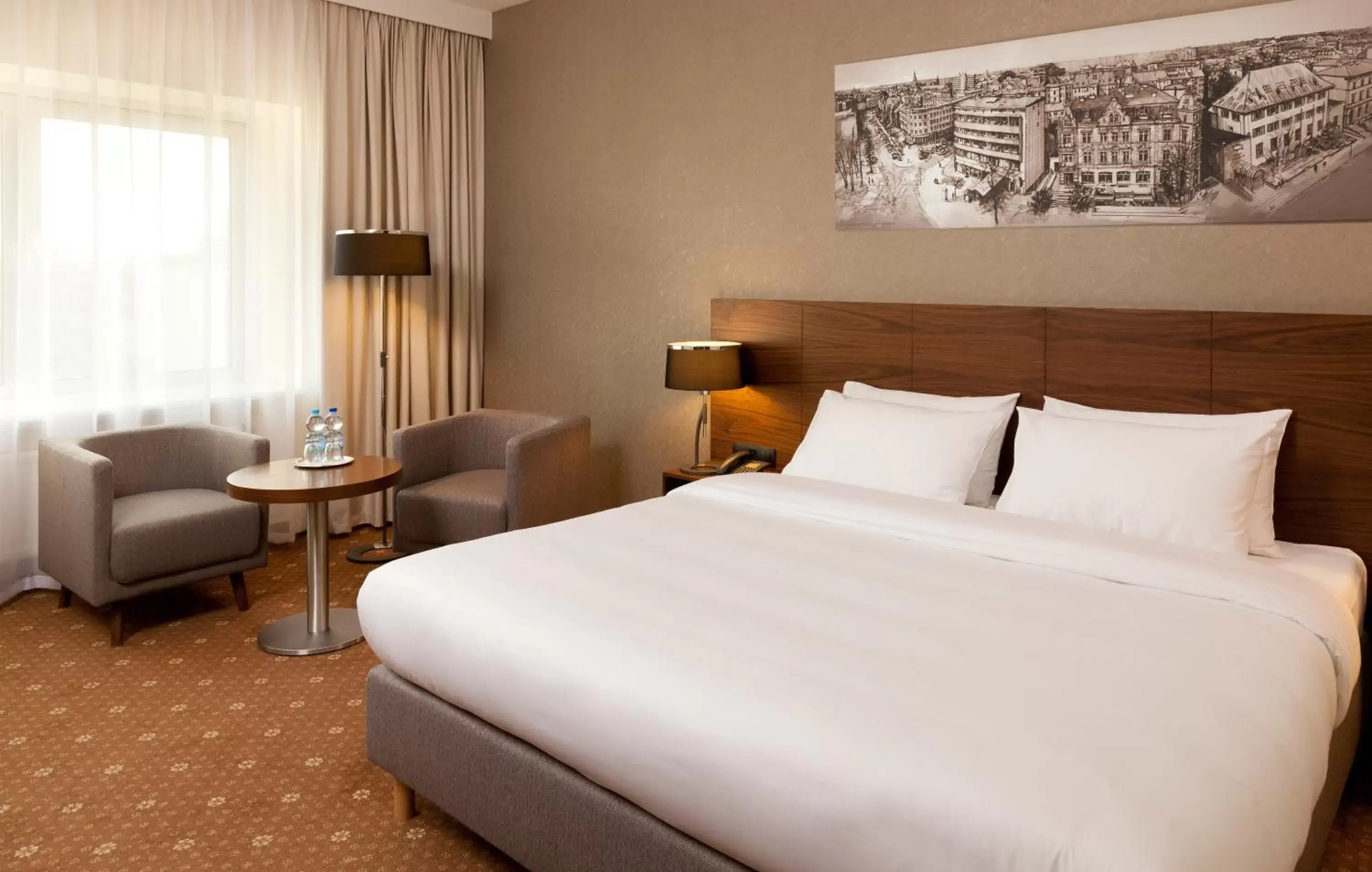 Bed in Warmiński Hotel & Conference