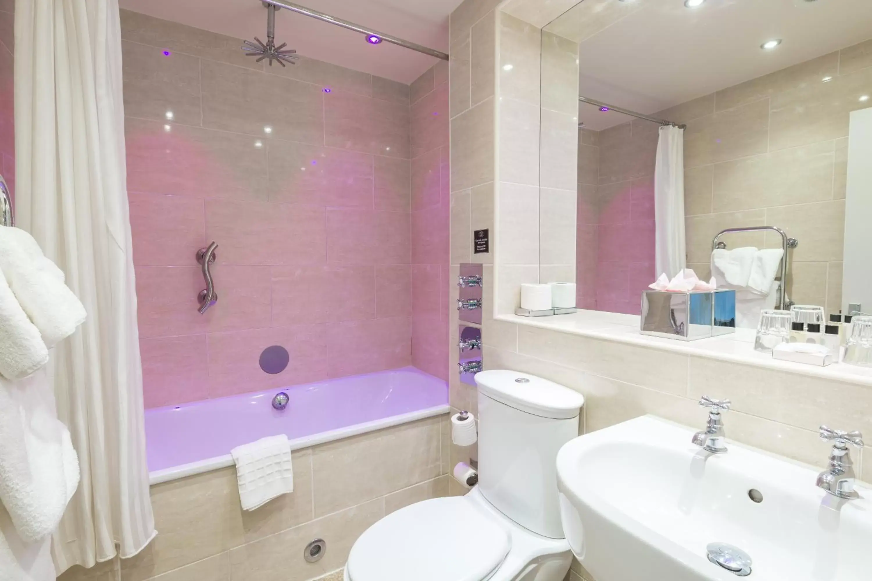 Bathroom in Crown Spa Hotel Scarborough by Compass Hospitality Bathroom in Crown Spa Hotel Scarborough by Compass Hospitality
