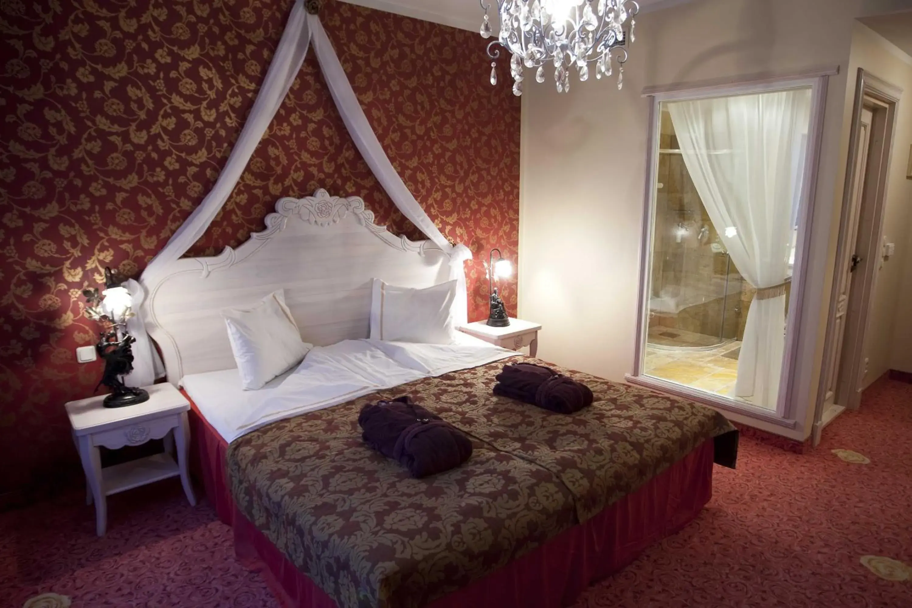Photo of the whole room, Bed in Grand Rose SPA Hotel