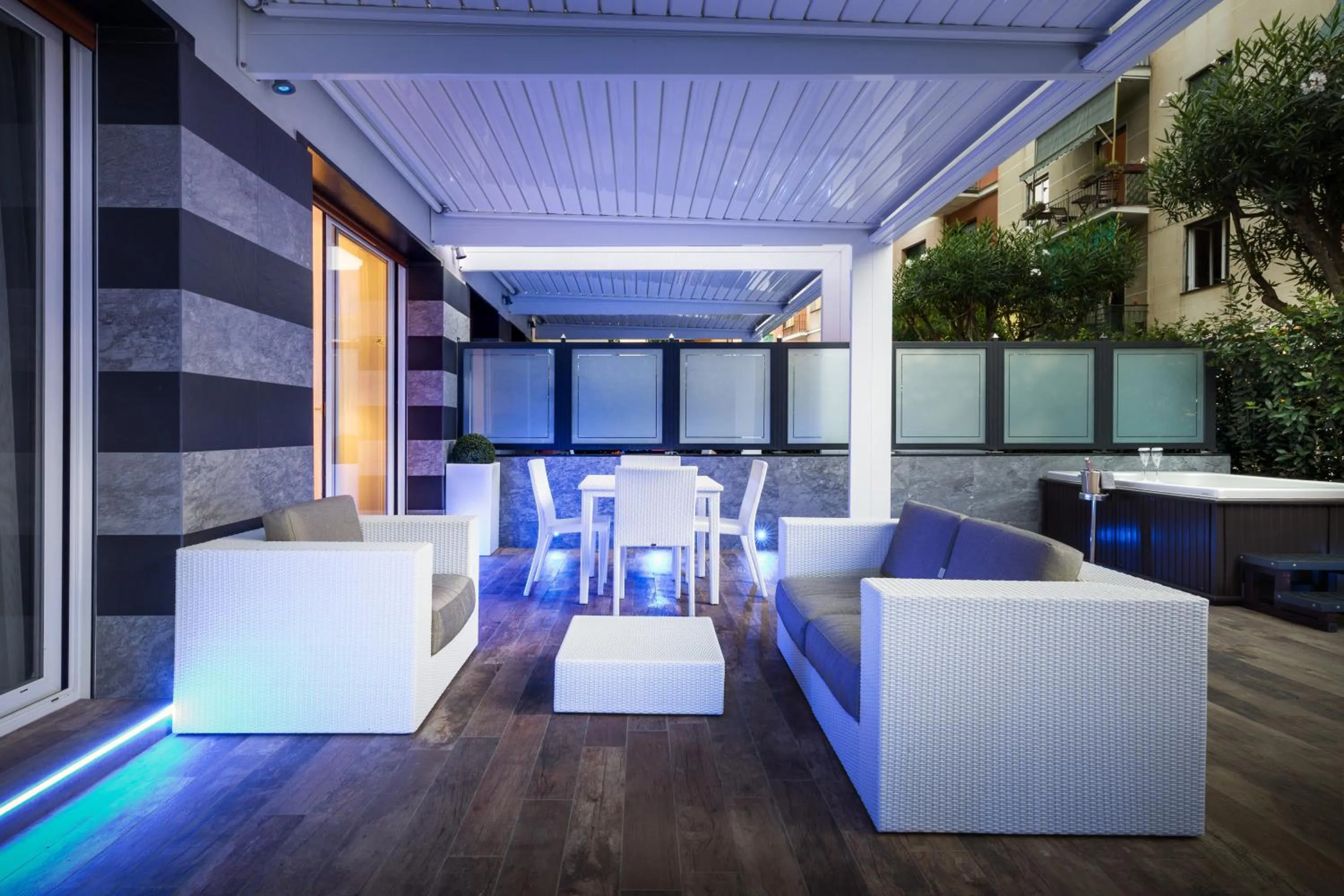 Balcony/Terrace in LHP Hotel Santa Margherita Palace & SPA