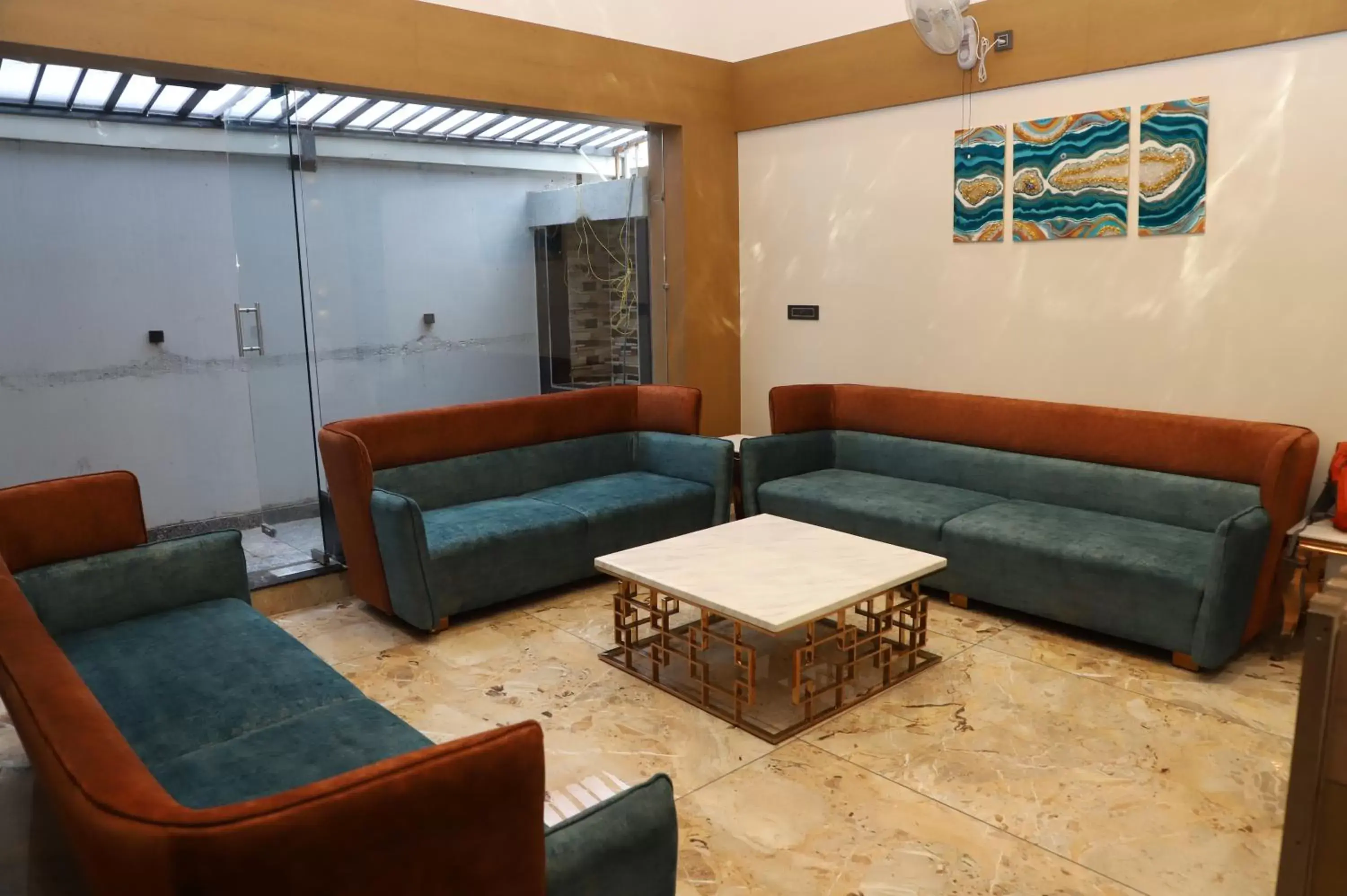 Lobby or reception in Hotel Florence Lobby or reception in Hotel Florence