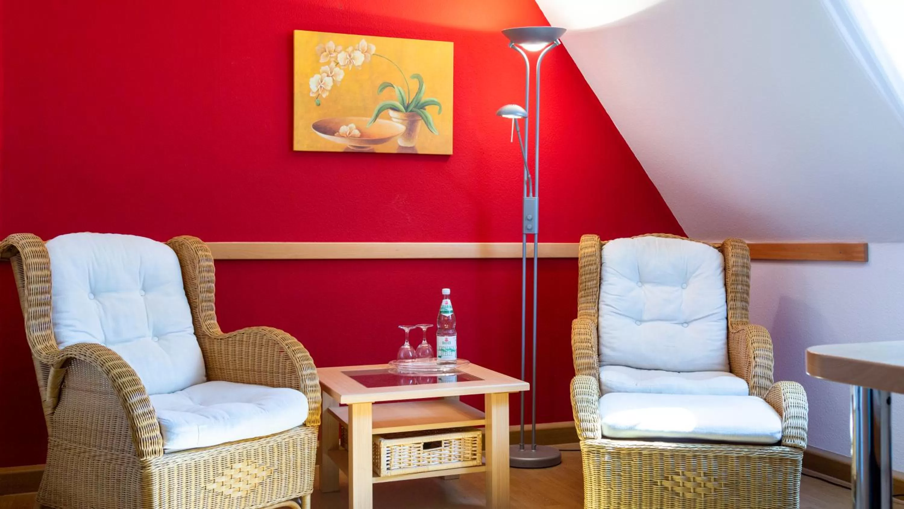 Seating area in Landgasthof May