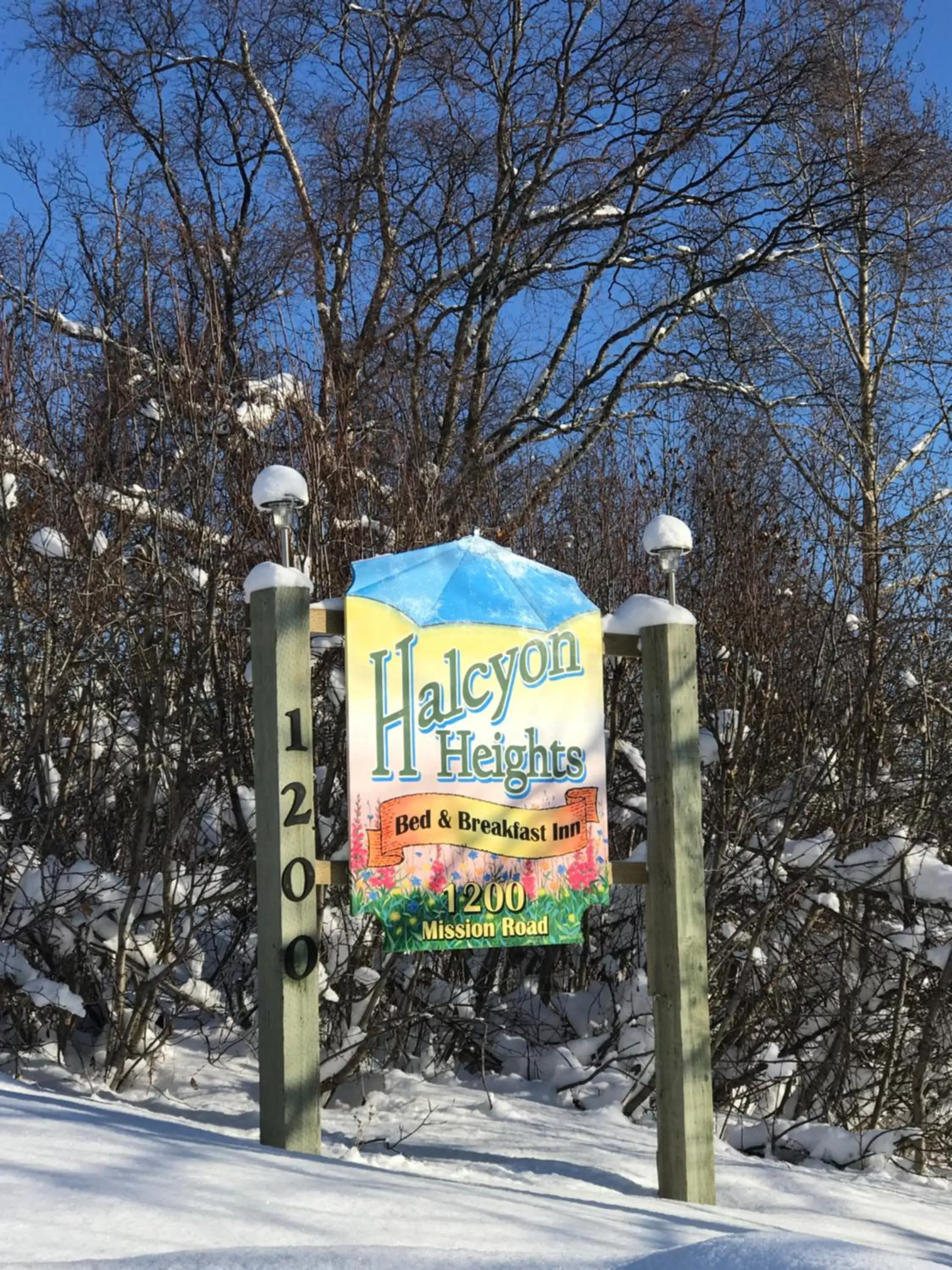 Property logo or sign, Winter in Halcyon Heights B&B/Inn