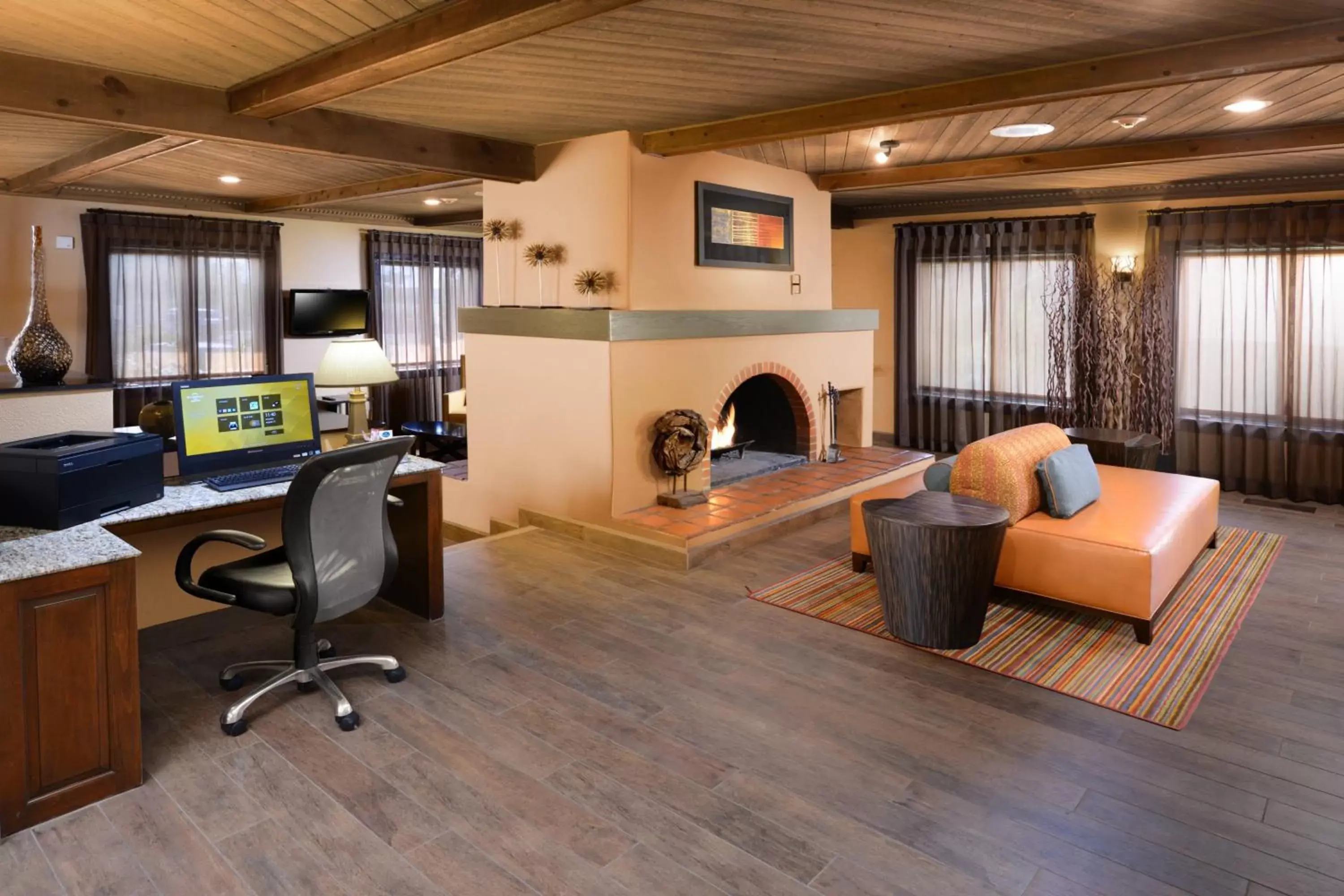 Lobby or reception in Residence Inn Santa Fe