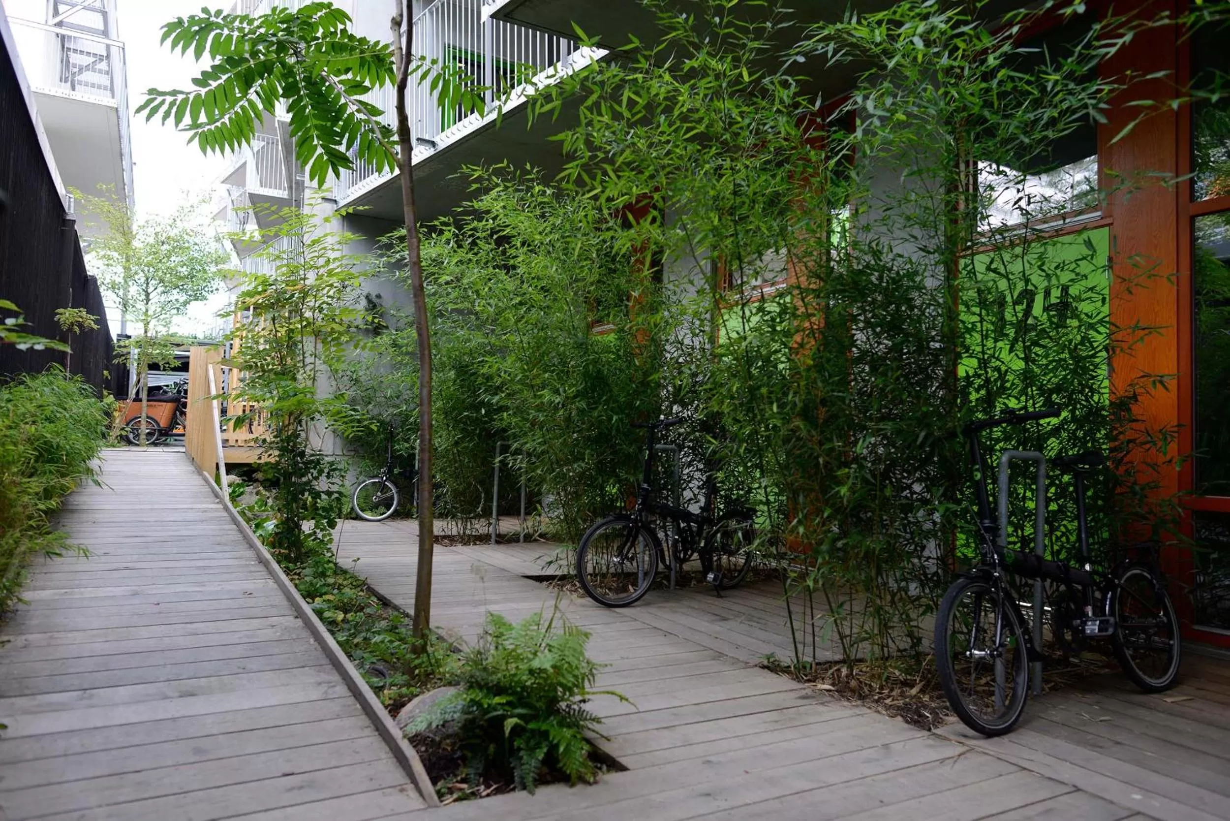 Garden in Ohboy Hotell