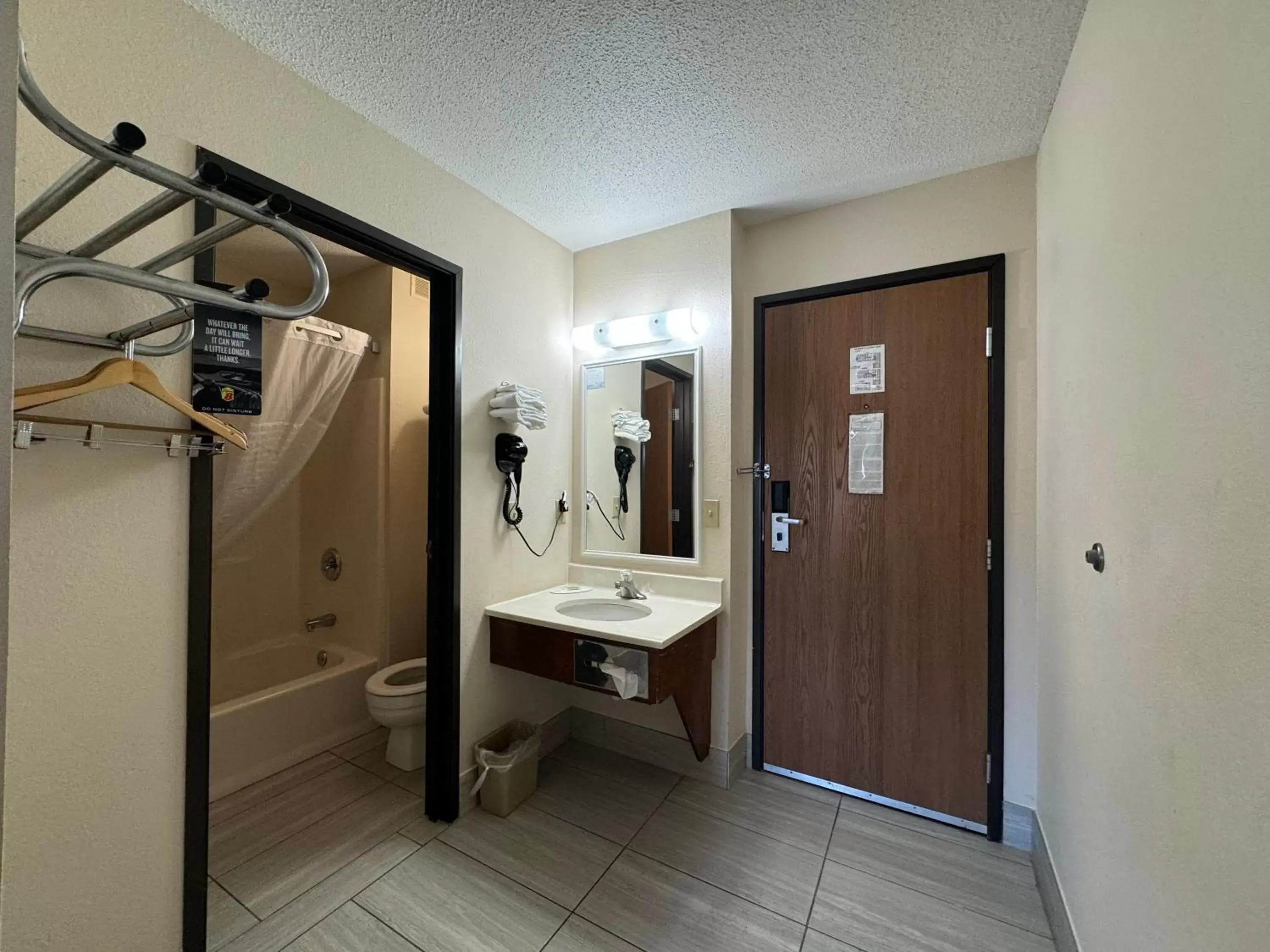 Bathroom in Super 8 by Wyndham Columbia Clark Lane