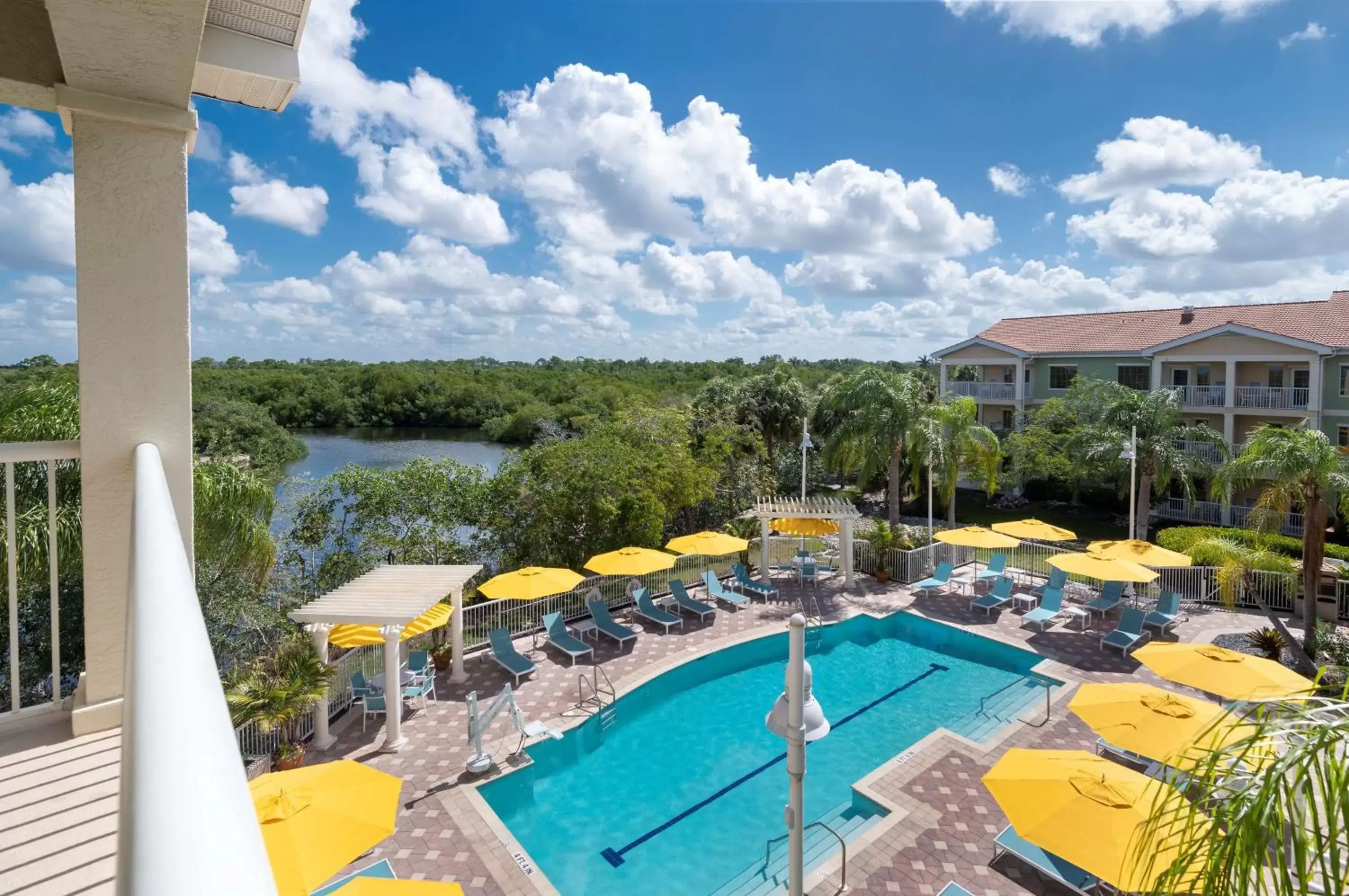 Photo of the whole room, Pool View in DoubleTree Suites by Hilton Naples