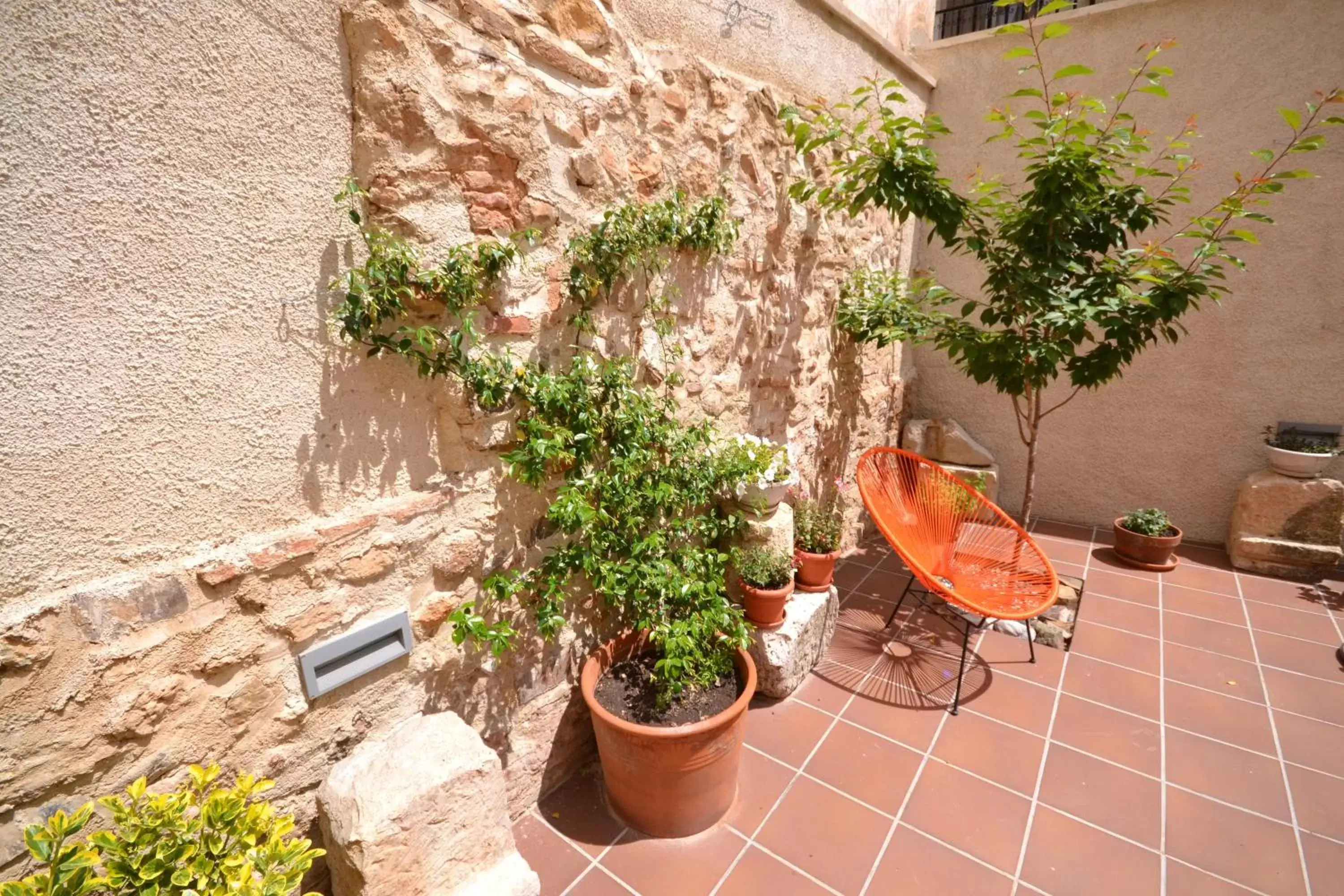 Patio in La Casa de las Aldeas