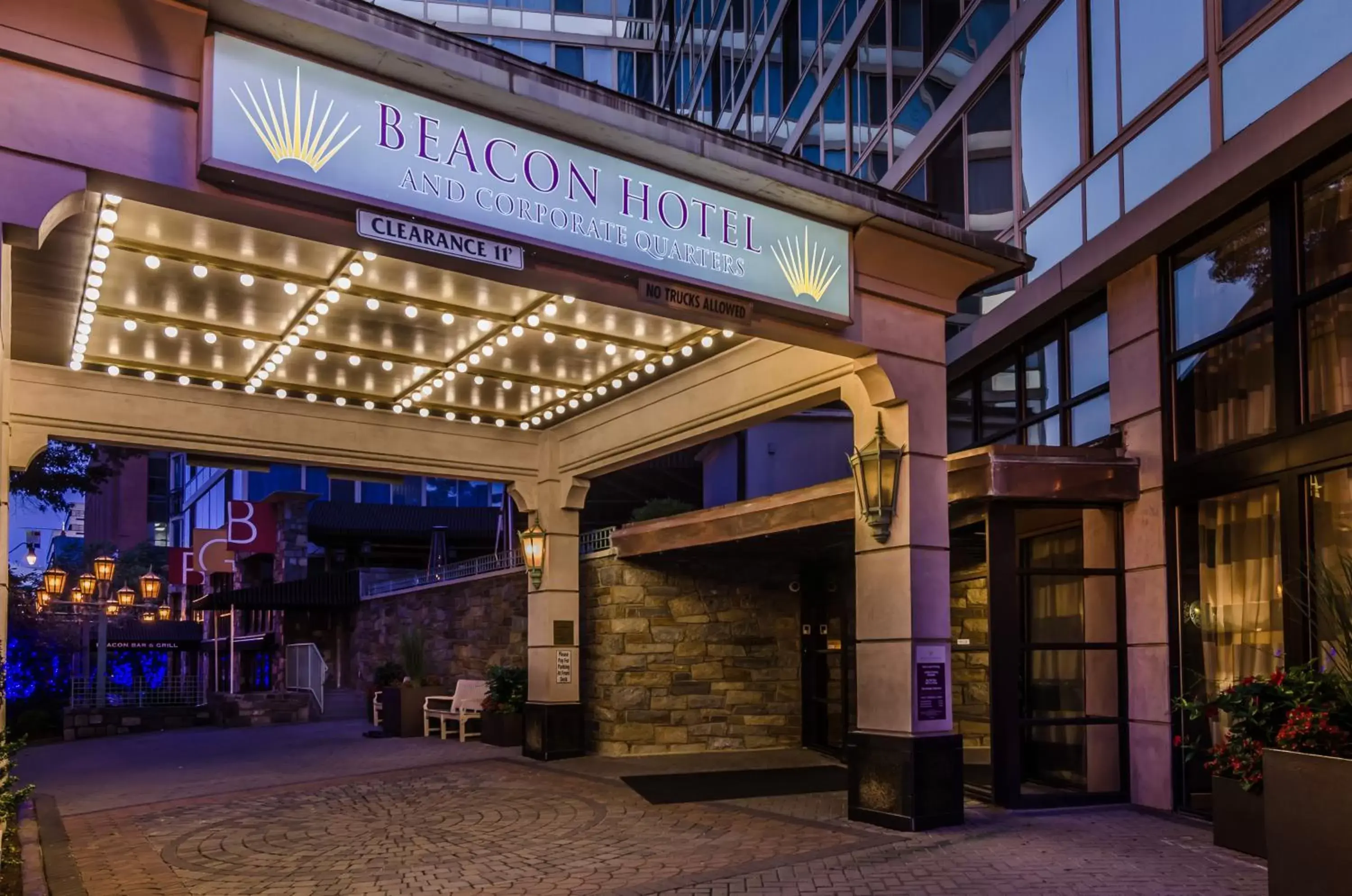 Facade/entrance in Beacon Hotel & Corporate Quarters