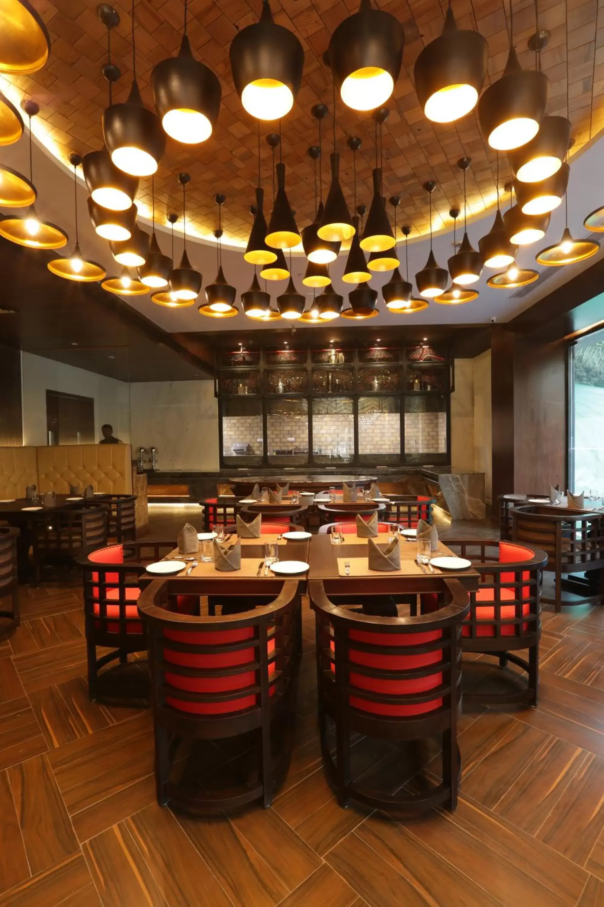 Dining area, Restaurant/Places to Eat in Ramada Encore Jalandhar