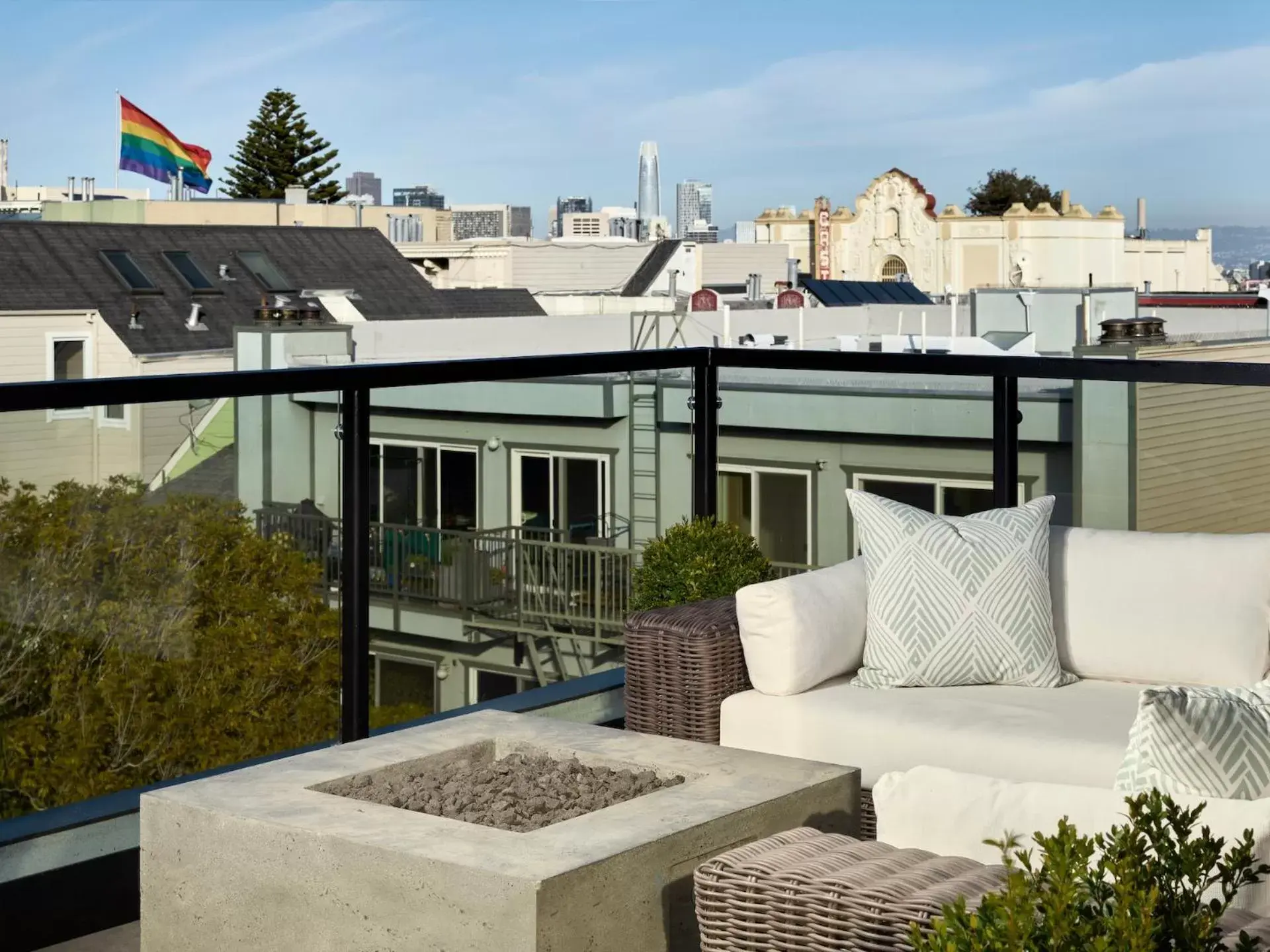 Balcony/Terrace in The Hotel Castro San Francisco