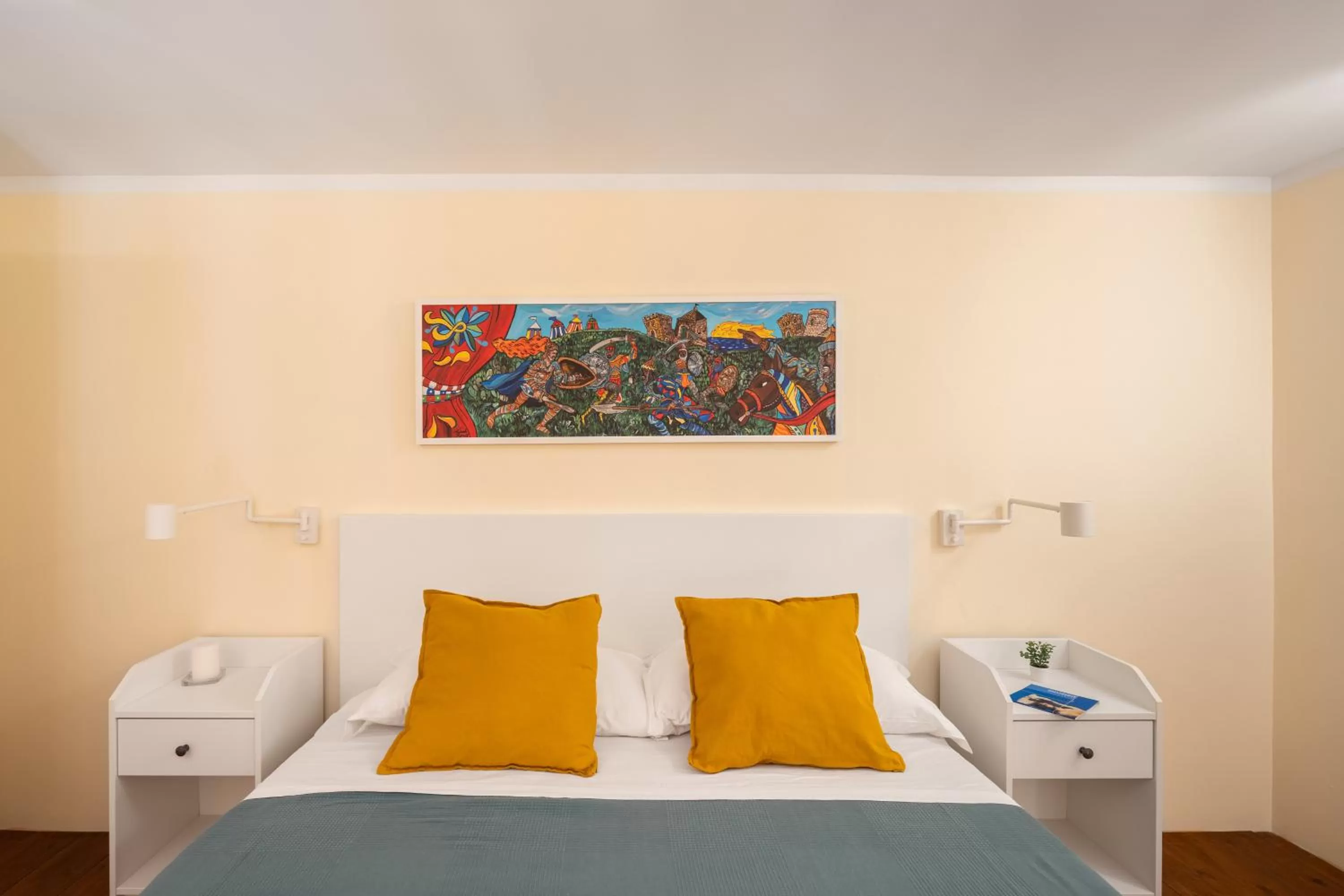 Bedroom, Bed in Open Sicily Residence - Central Apartments Near Quattro Canti