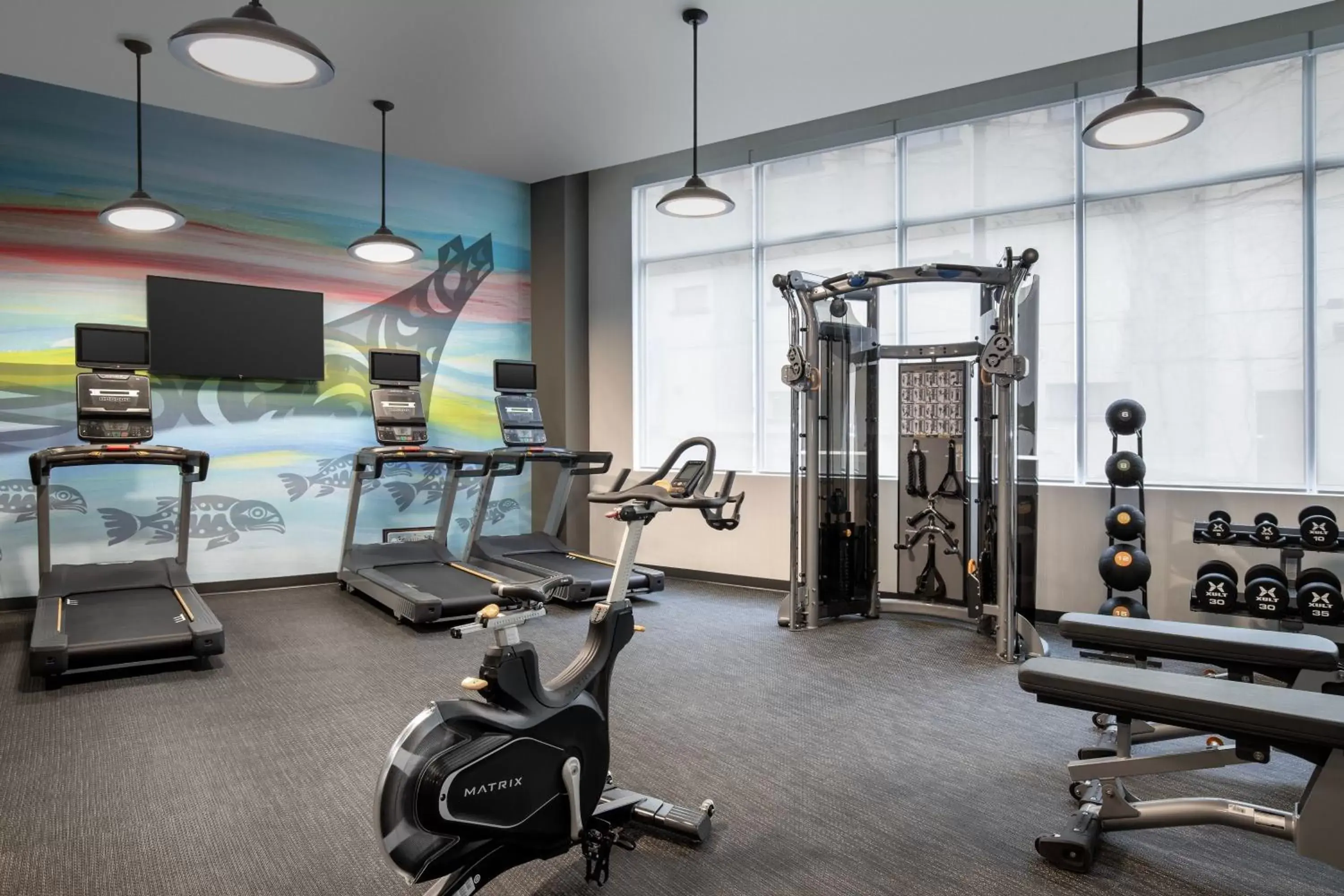 Fitness centre/facilities, Fitness Center/Facilities in Courtyard by Marriott Nanaimo
