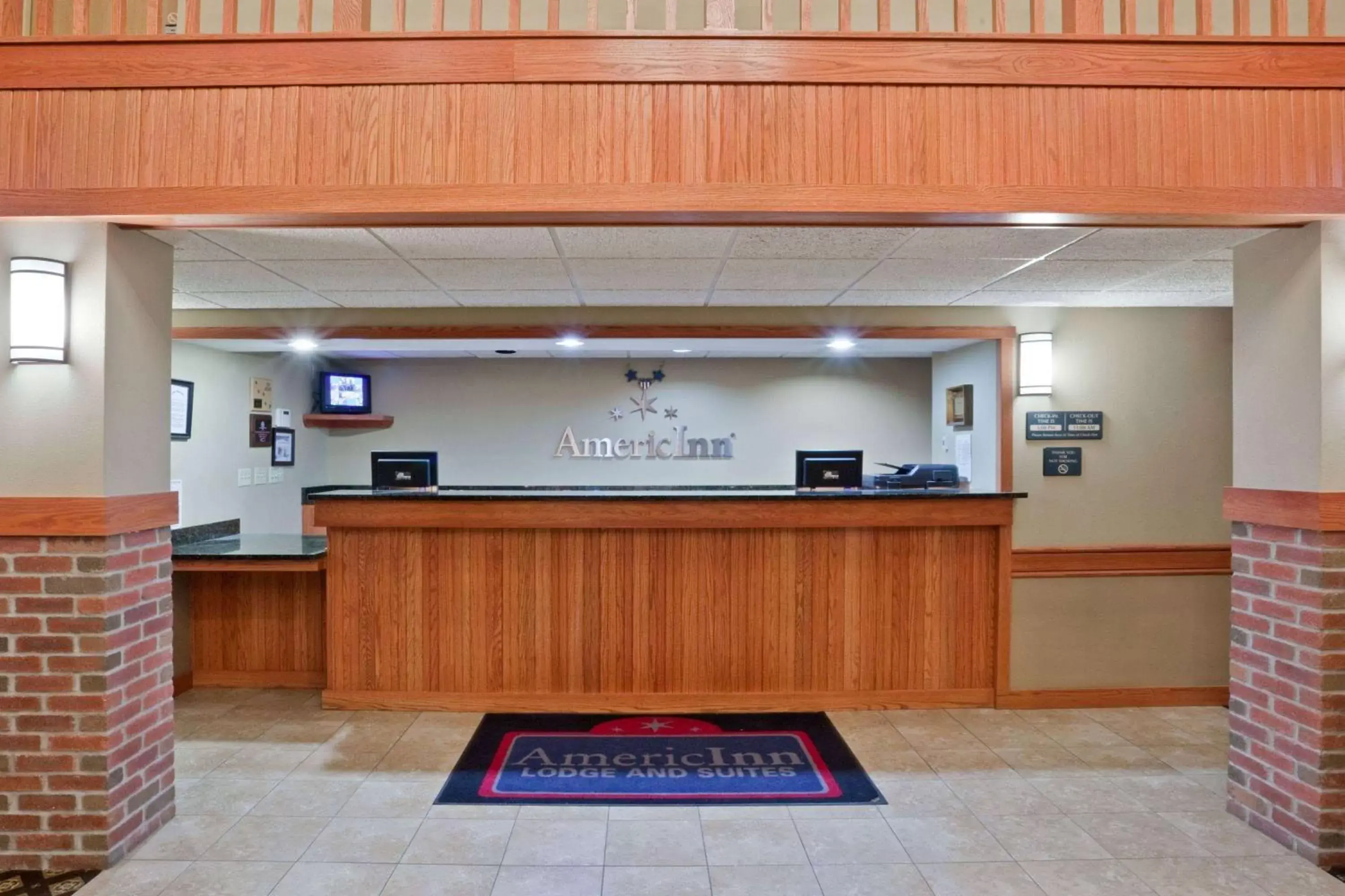 Lobby or reception, Lobby/Reception in AmericInn by Wyndham Fort Pierre Conference Center