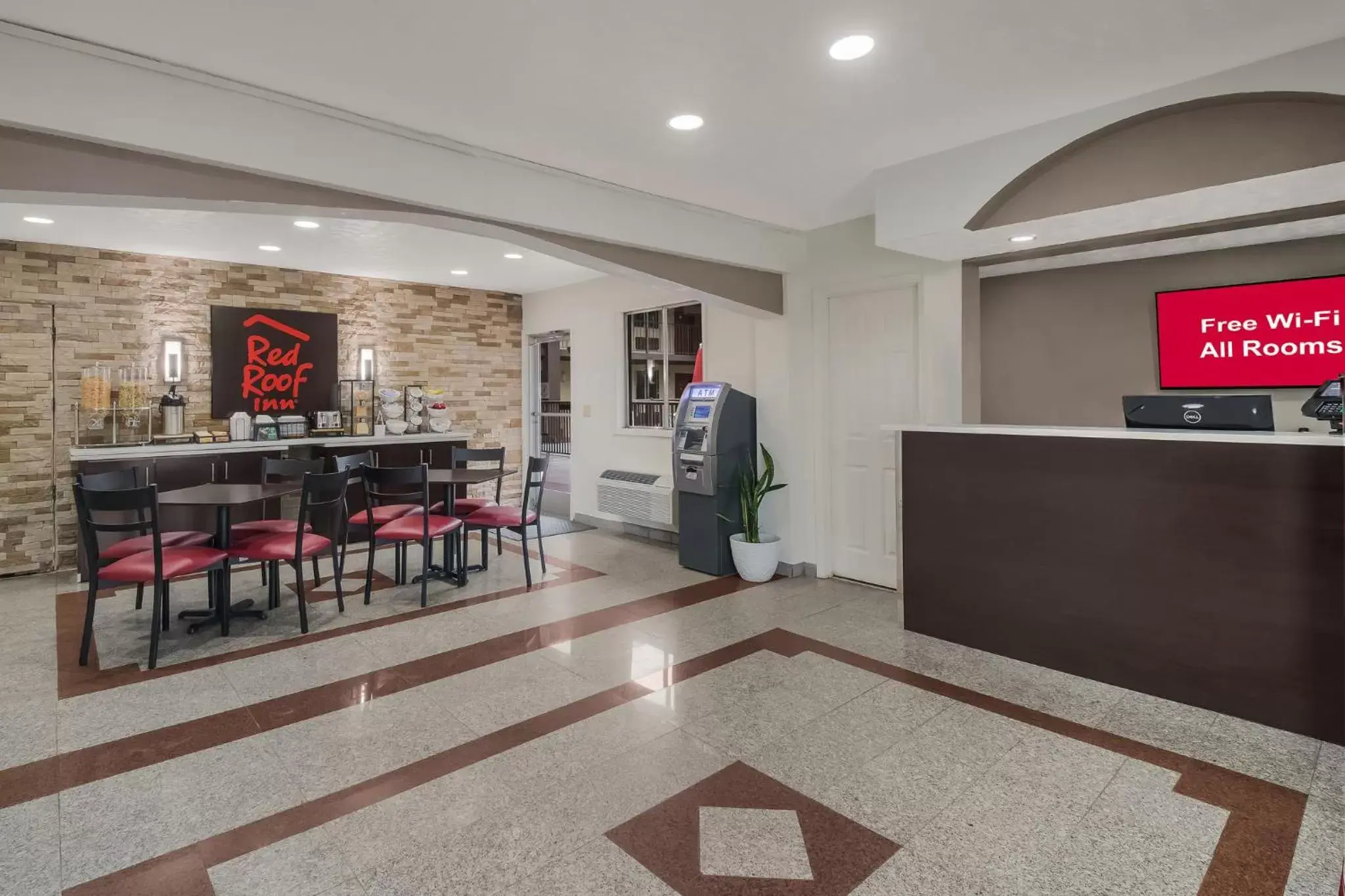 Lobby or reception in Red Roof Inn Crossville