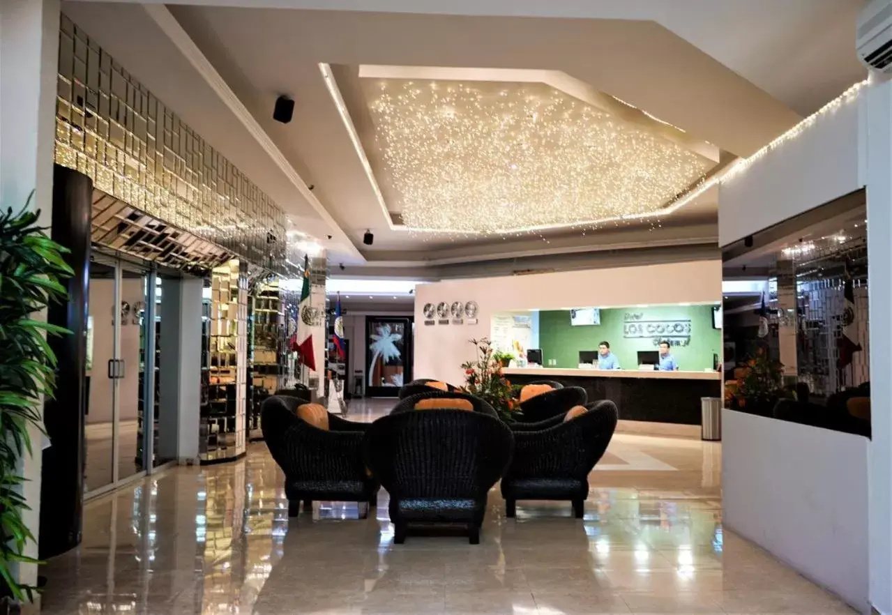 Lobby/Reception in Hotel Los Cocos Chetumal