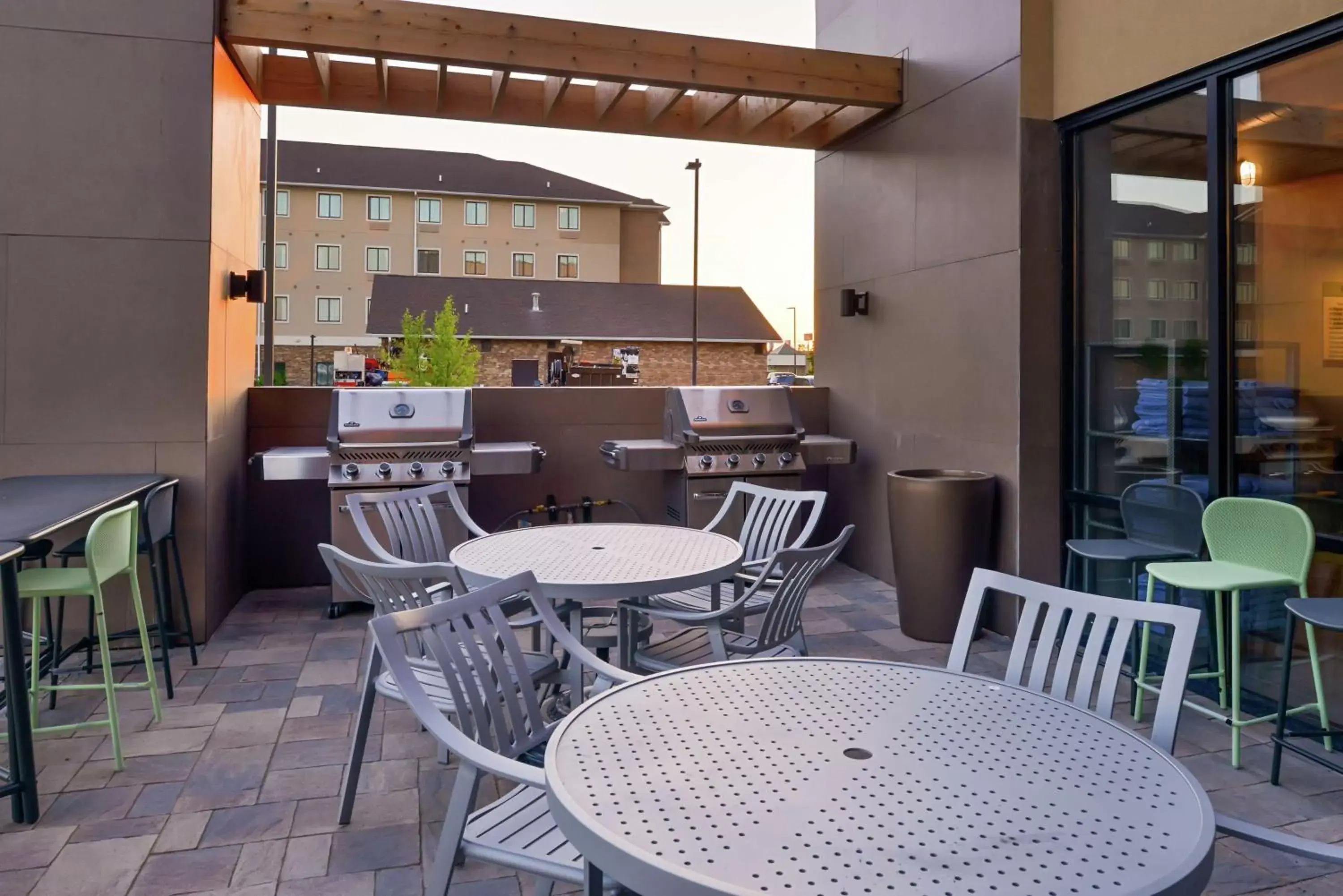 Patio in Home2 Suites By Hilton Merrillville