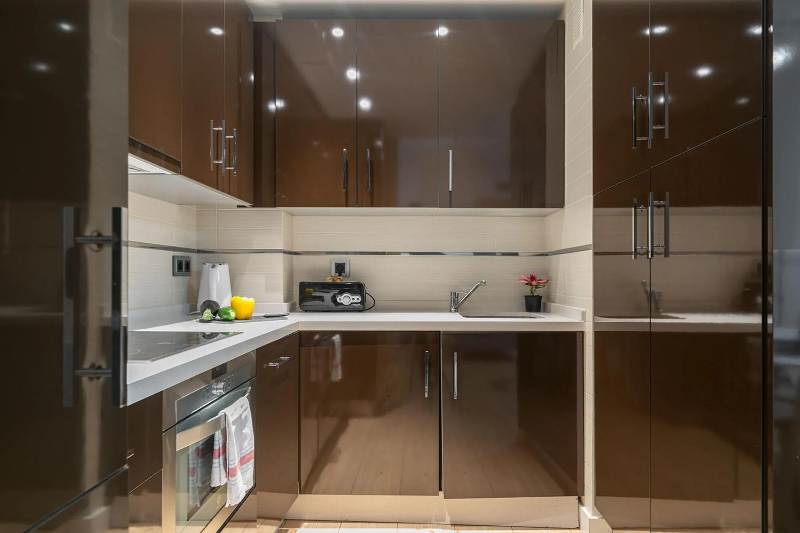 Kitchen or kitchenette in Holiday Rentals Tempa Museo