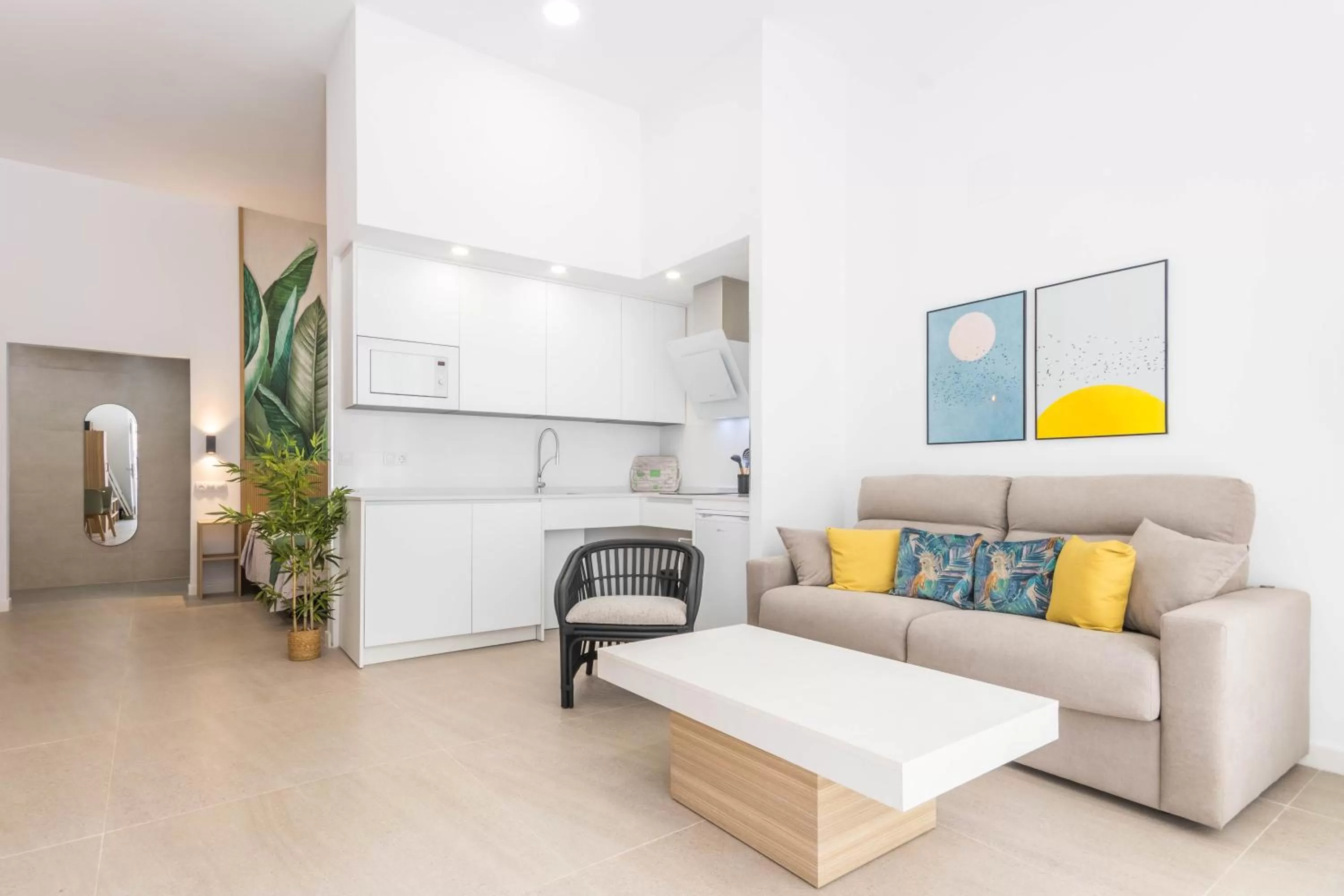 Photo of the whole room, Seating Area in Apartamentos Alnatur