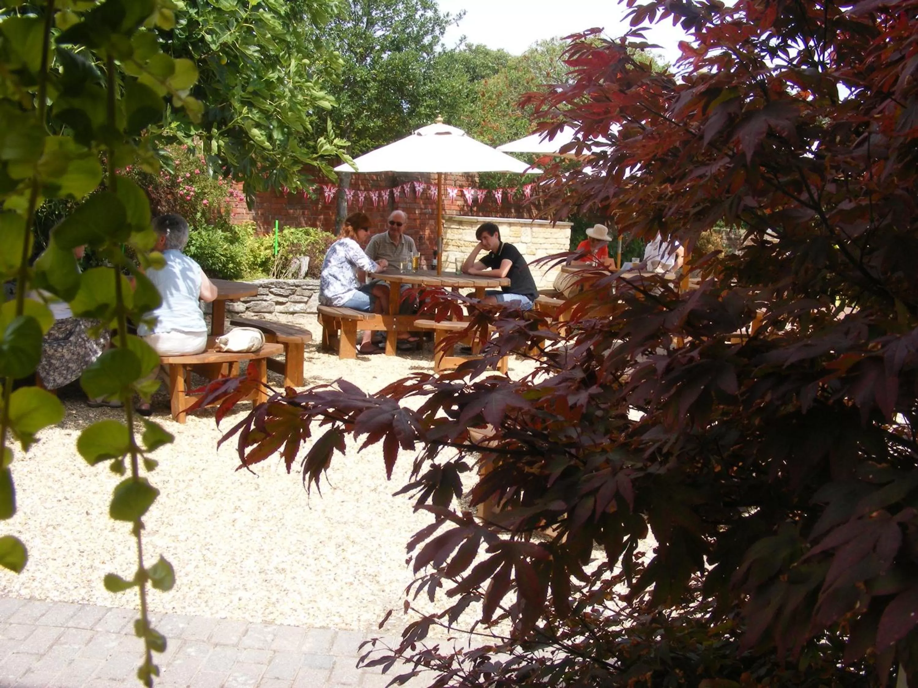 Patio in The Old Lodge