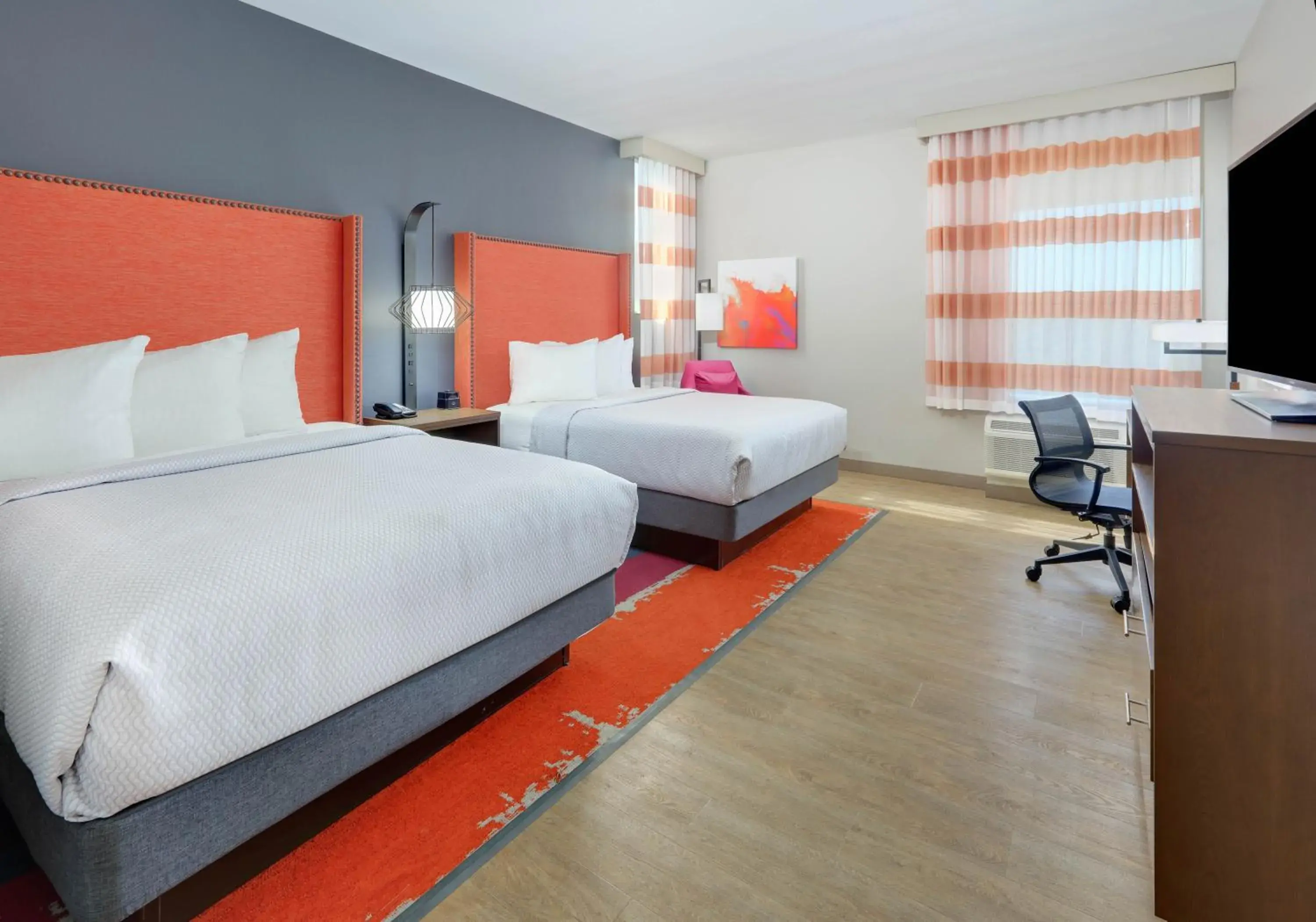 Queen Room with Two Queen Beds and Roll-In Shower - Mobility/Hearing Accessible - Non-Smoking in La Quinta Inn & Suites by Wyndham Lakeway Queen Room with Two Queen Beds and Roll-In Shower - Mobility/Hearing Accessible - Non-Smoking in La Quinta Inn & Suites by Wyndham Lakeway