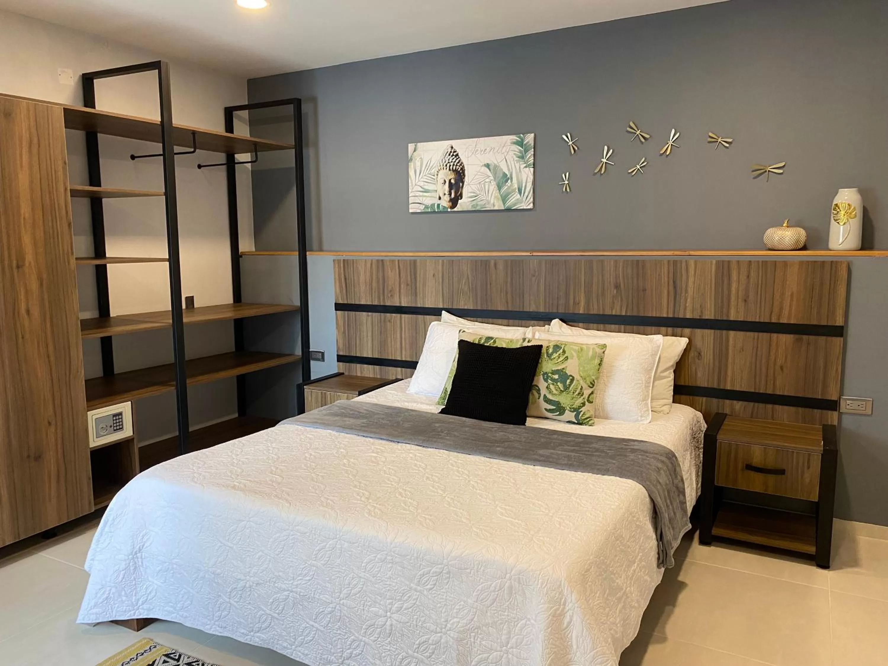 Bed in Kapital Suites