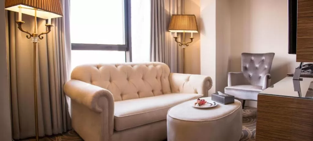 Living room, Seating Area in Harir Palace Hotel