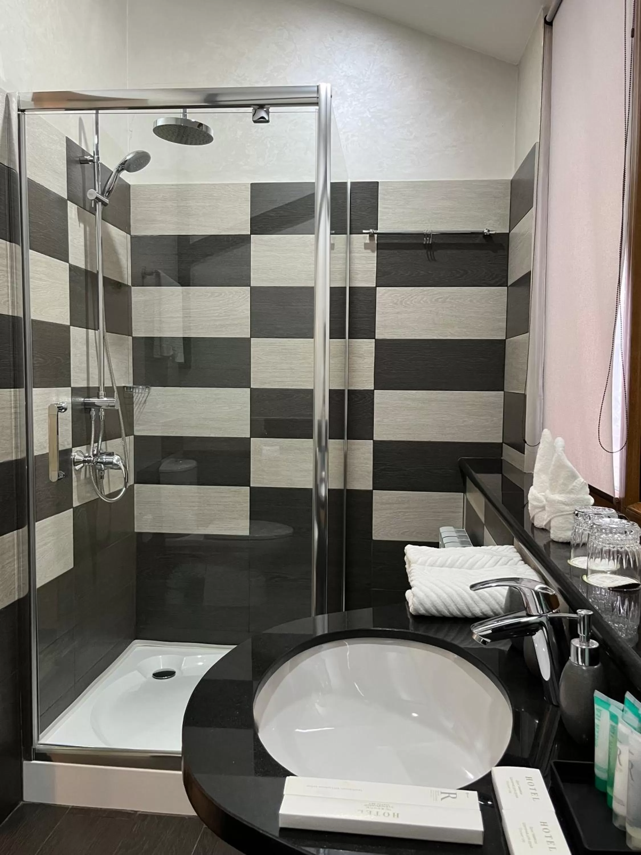 Bathroom in Orbita hotel Shymkent