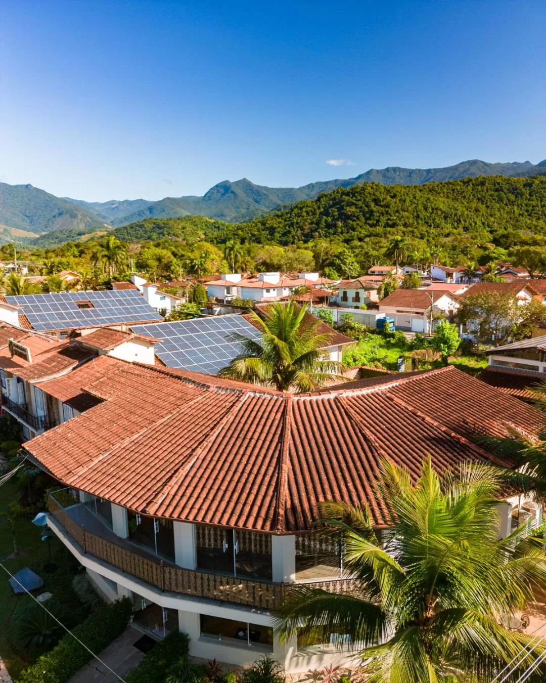 Property building in Pousada Eclipse Paraty