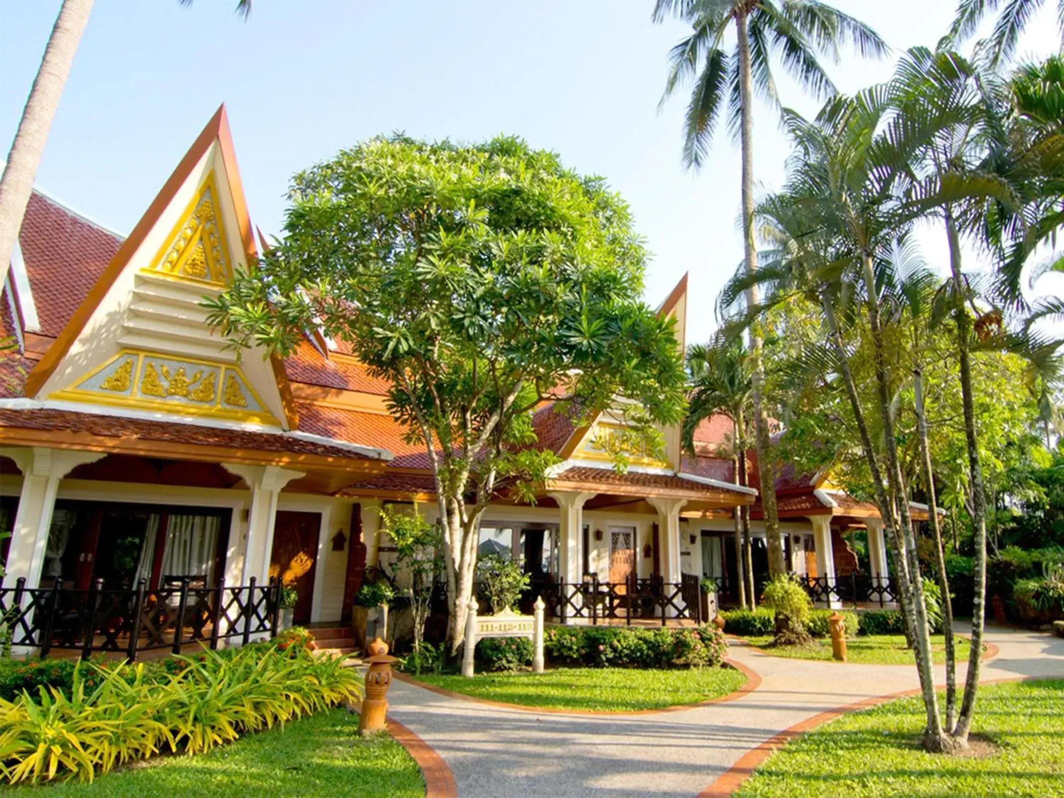 Garden, Property Building in Santhiya Tree Koh Chang Resort