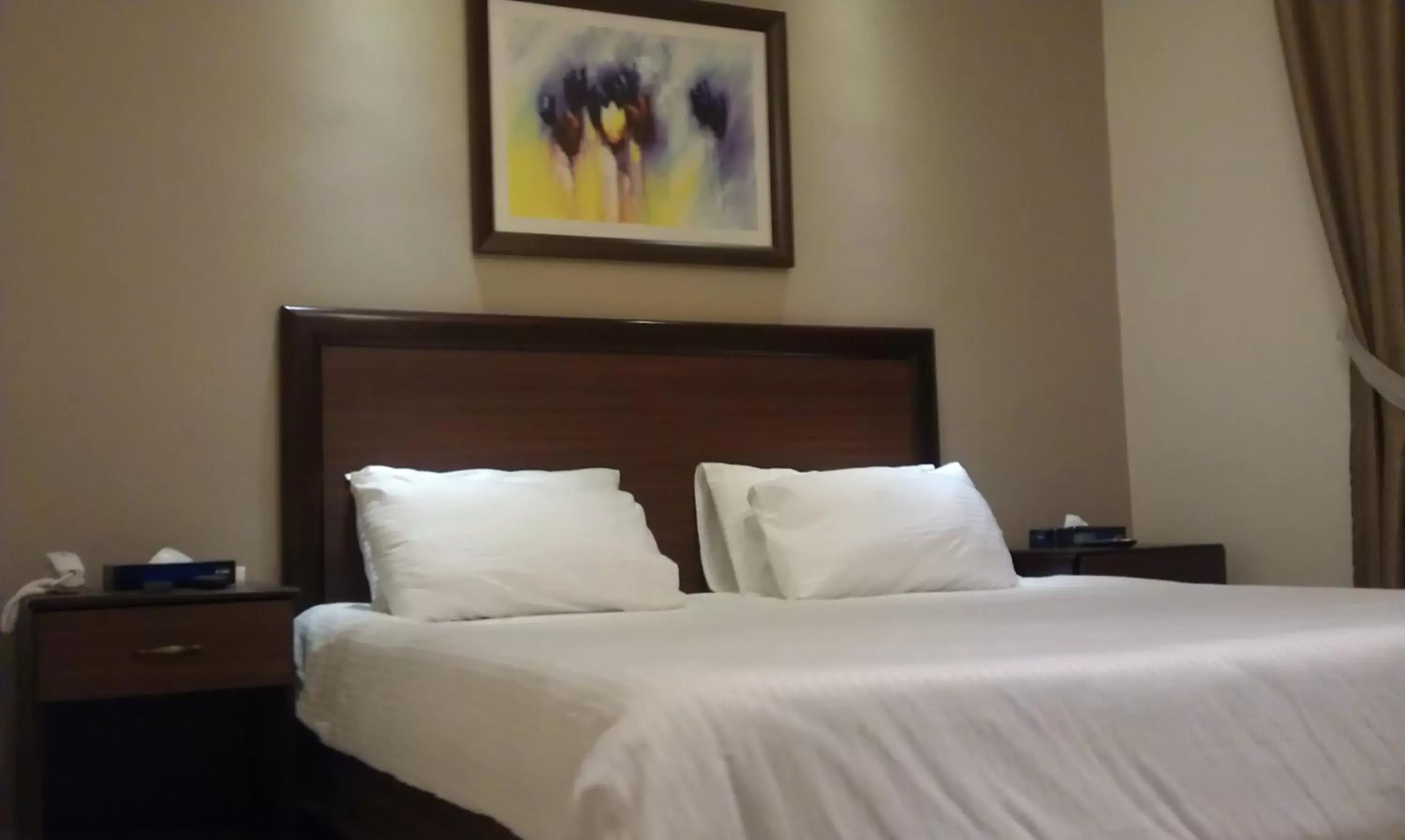 Bed in Salome Hotel Bed in Salome Hotel