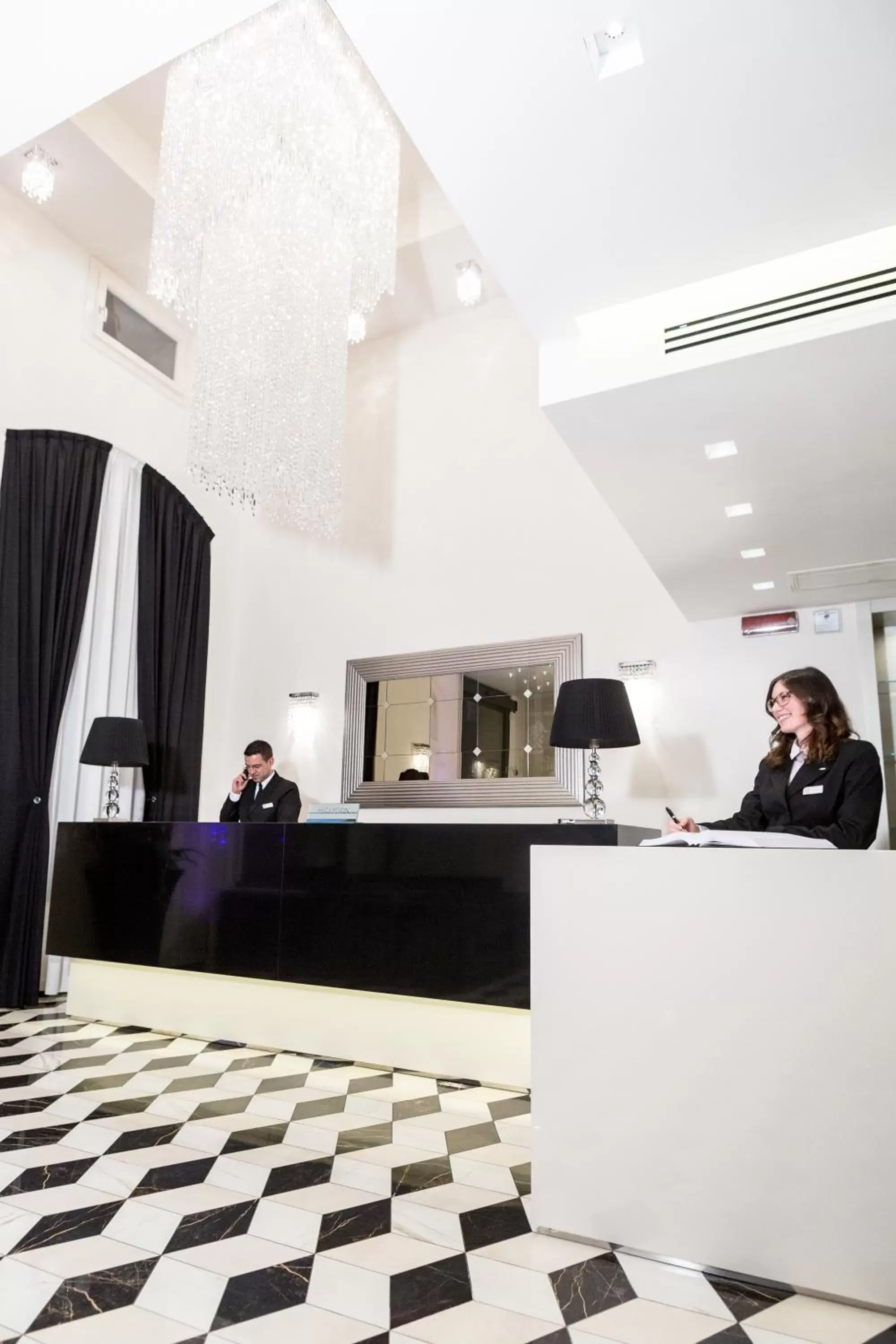 Lobby or reception, Lobby/Reception in Best Western Premier Milano Palace Hotel