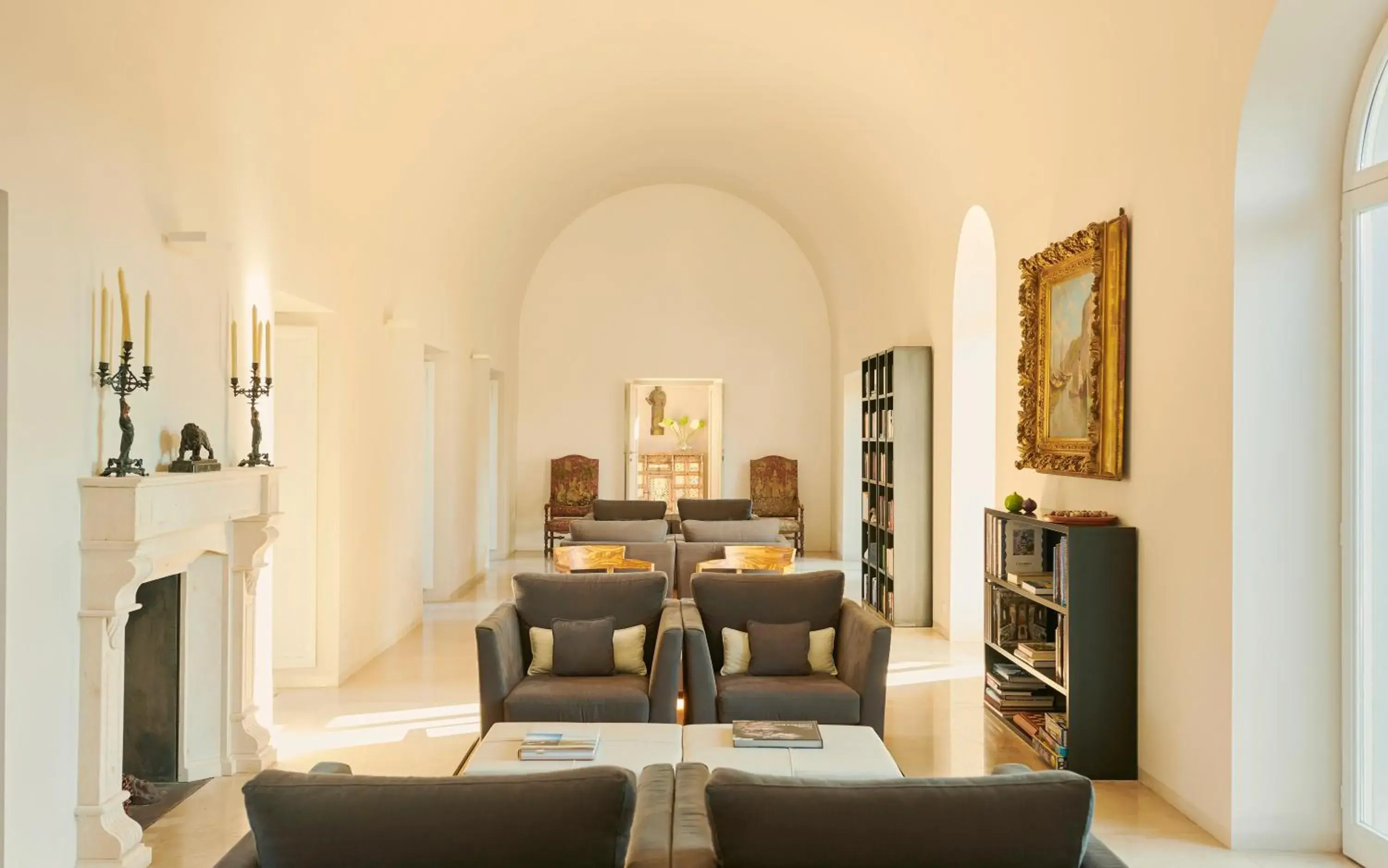 Living room in Villa Paola