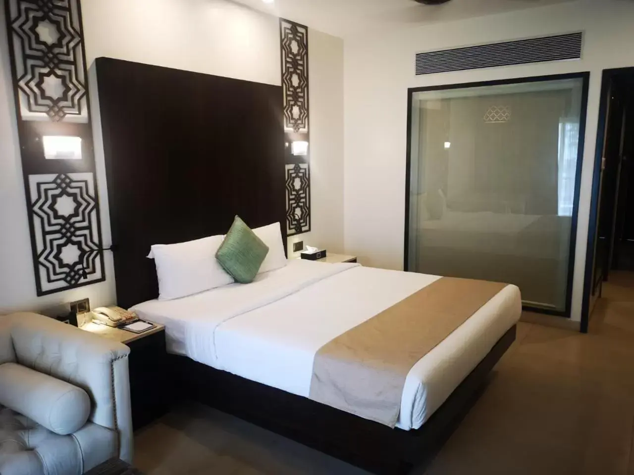 Bed in Silver Waves Resort & Spa Daman, a member of Radisson Individuals