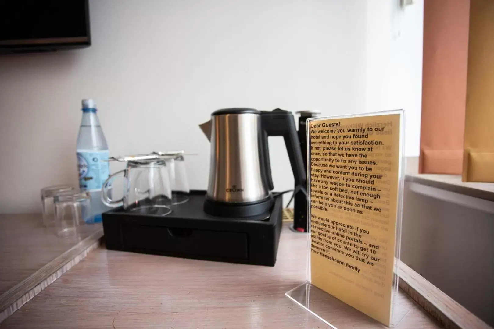 Coffee/tea facilities in Hotel Am Sportpark