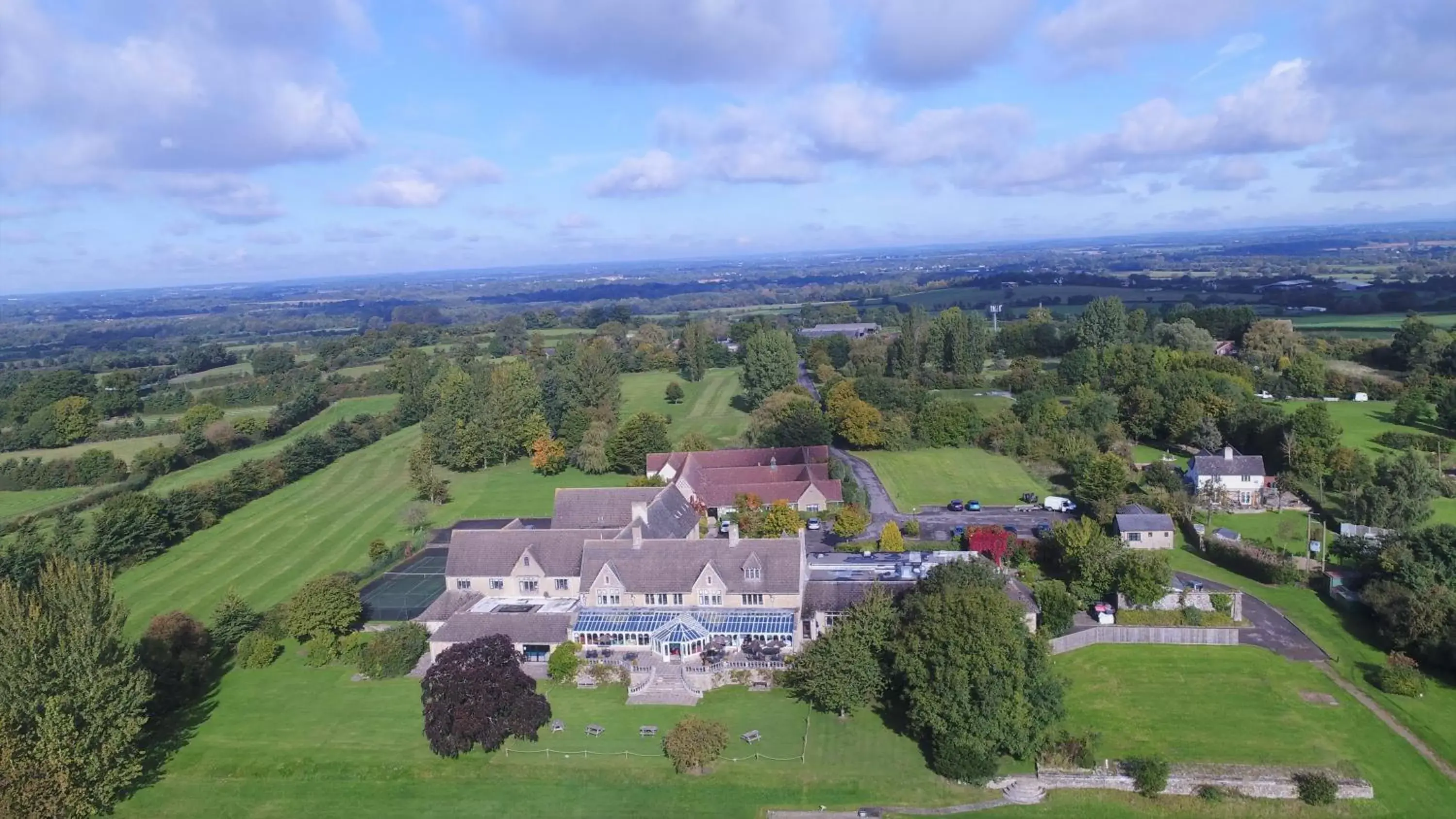 Bird's eye view, Bird's-eye View in Cricklade House Hotel, Sure Hotel Collection by Best Western