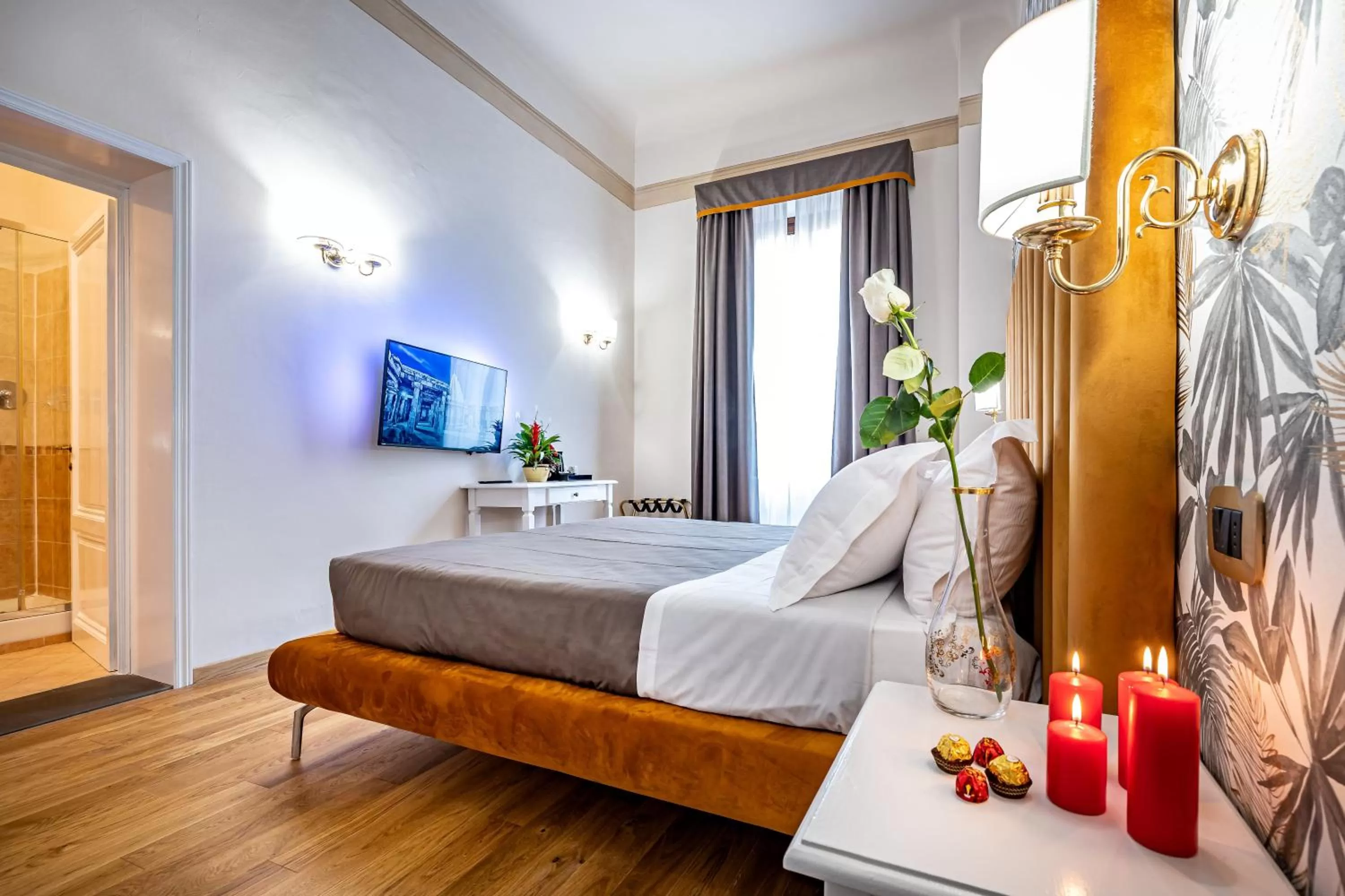 Photo of the whole room, Bed in Maison Pitti Florence