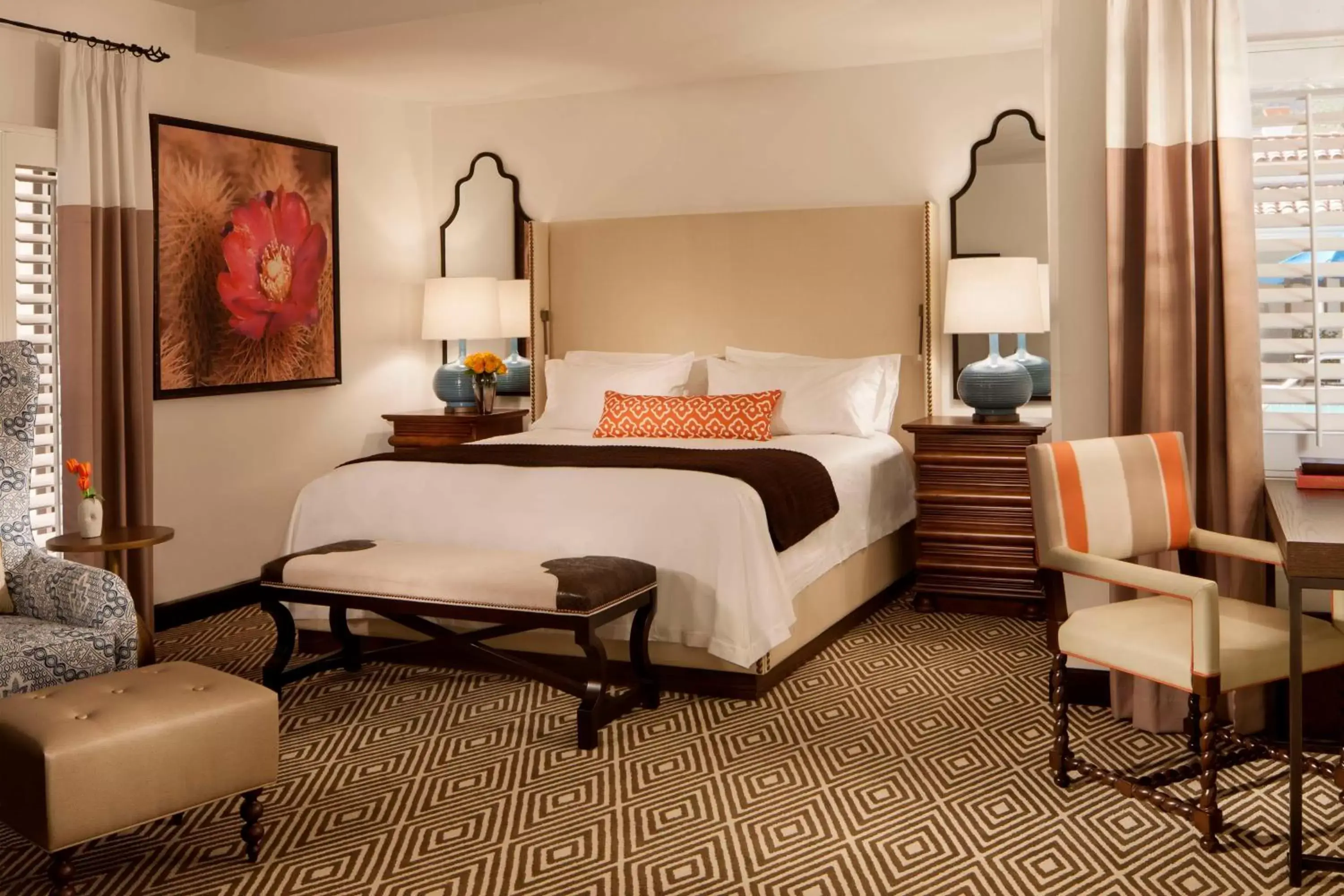 Bedroom, Bed in La Quinta Resort & Club, Curio Collection