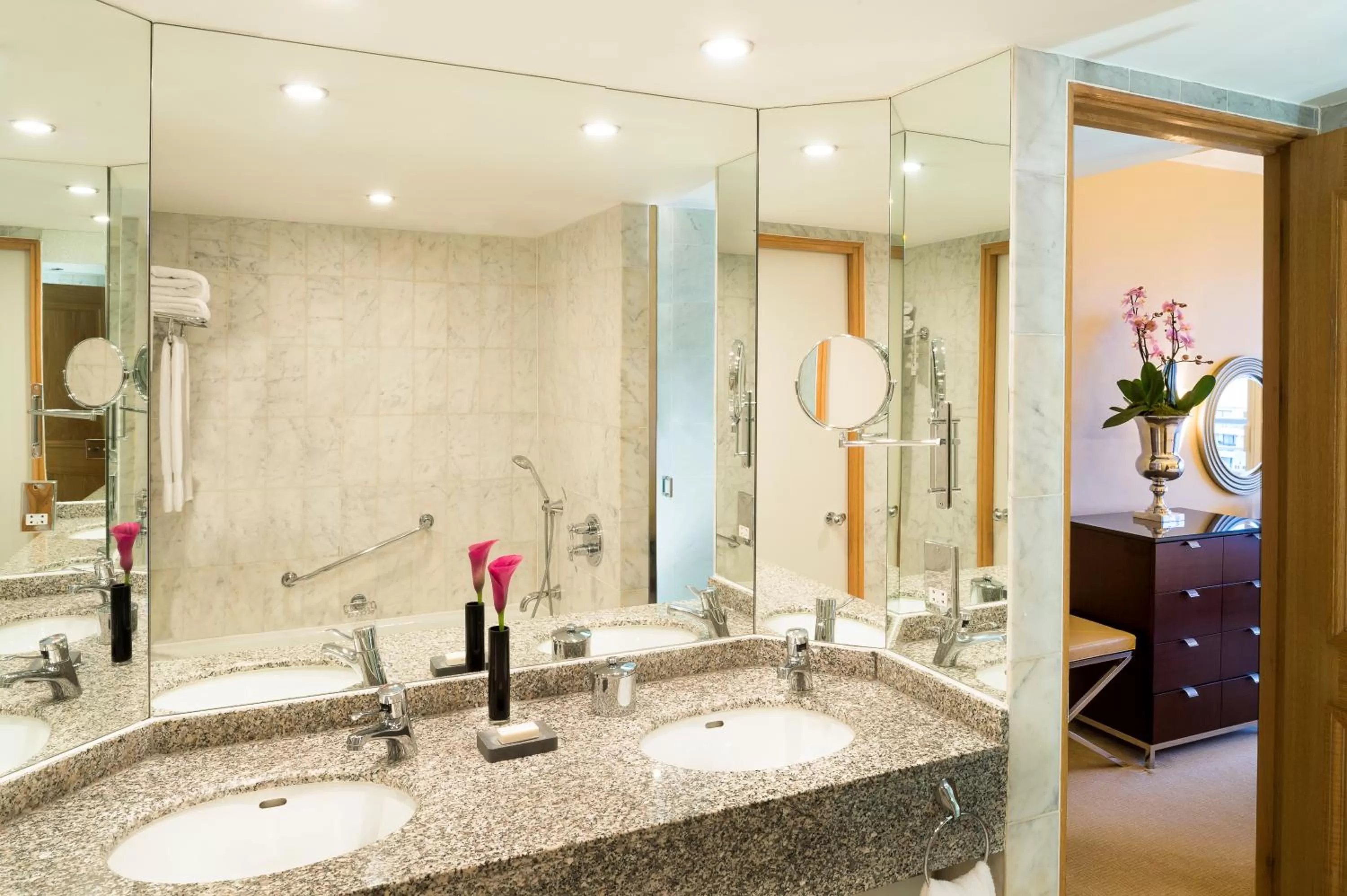 Bathroom in The Chelsea Harbour Hotel and Spa